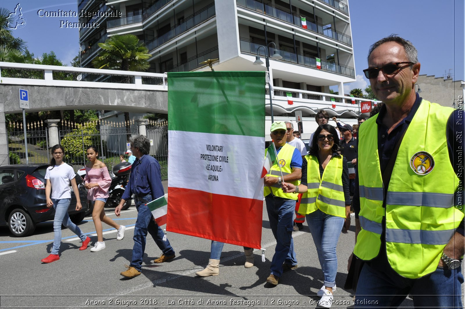 Arona 2 Giugno 2018 - La Citt di Arona festeggia il 2 Giugno - Croce Rossa Italiana- Comitato Regionale del Piemonte