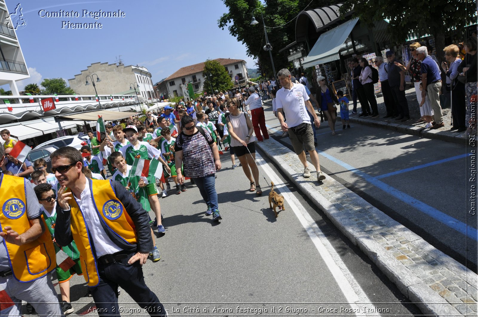 Arona 2 Giugno 2018 - La Citt di Arona festeggia il 2 Giugno - Croce Rossa Italiana- Comitato Regionale del Piemonte