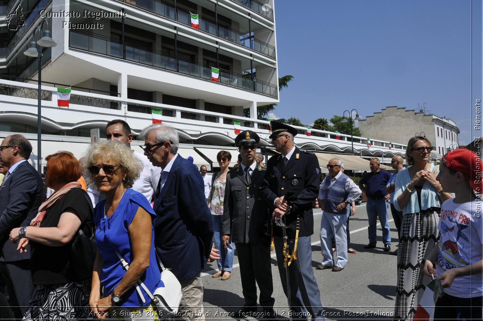 Arona 2 Giugno 2018 - La Citt di Arona festeggia il 2 Giugno - Croce Rossa Italiana- Comitato Regionale del Piemonte