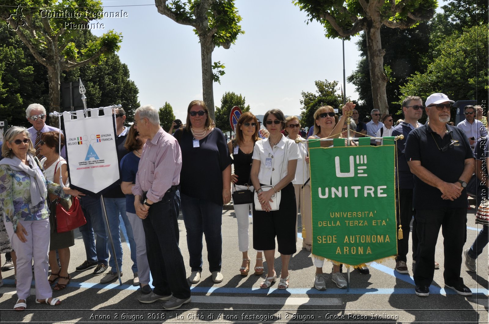 Arona 2 Giugno 2018 - La Citt di Arona festeggia il 2 Giugno - Croce Rossa Italiana- Comitato Regionale del Piemonte