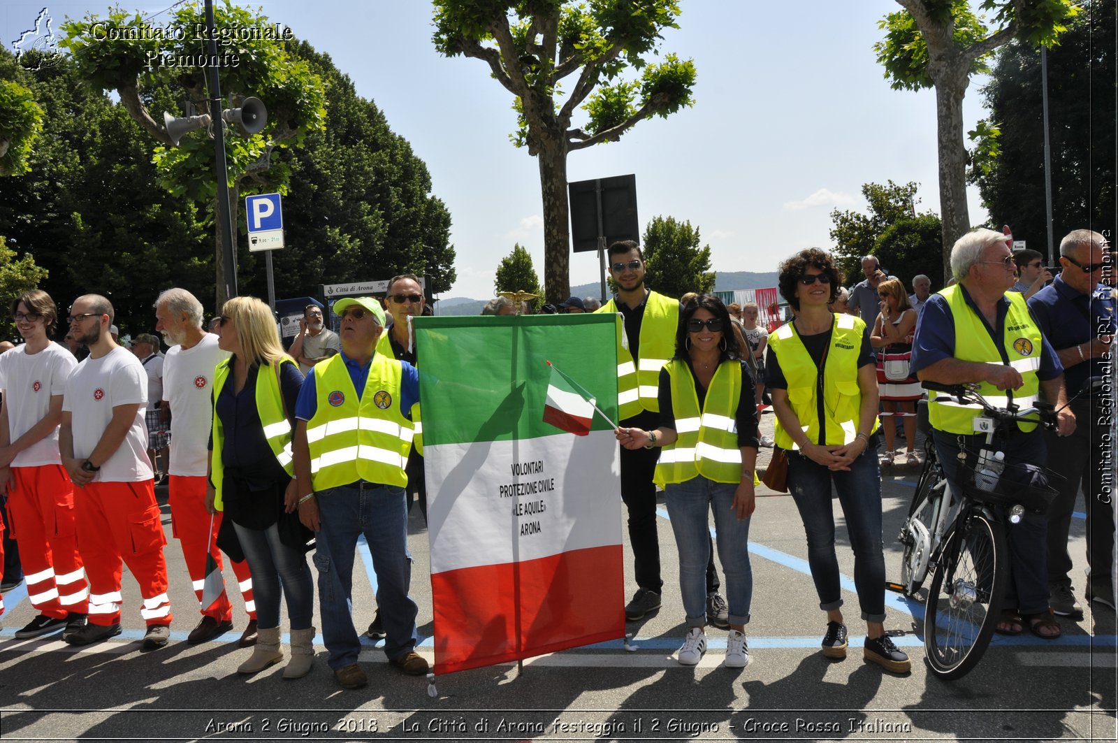 Arona 2 Giugno 2018 - La Citt di Arona festeggia il 2 Giugno - Croce Rossa Italiana- Comitato Regionale del Piemonte