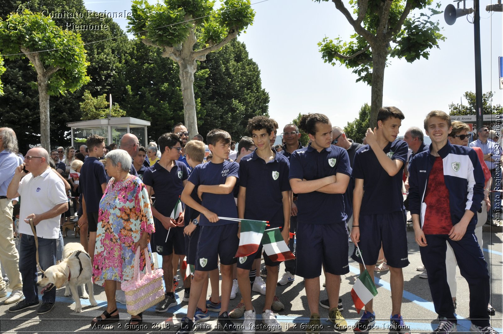 Arona 2 Giugno 2018 - La Citt di Arona festeggia il 2 Giugno - Croce Rossa Italiana- Comitato Regionale del Piemonte