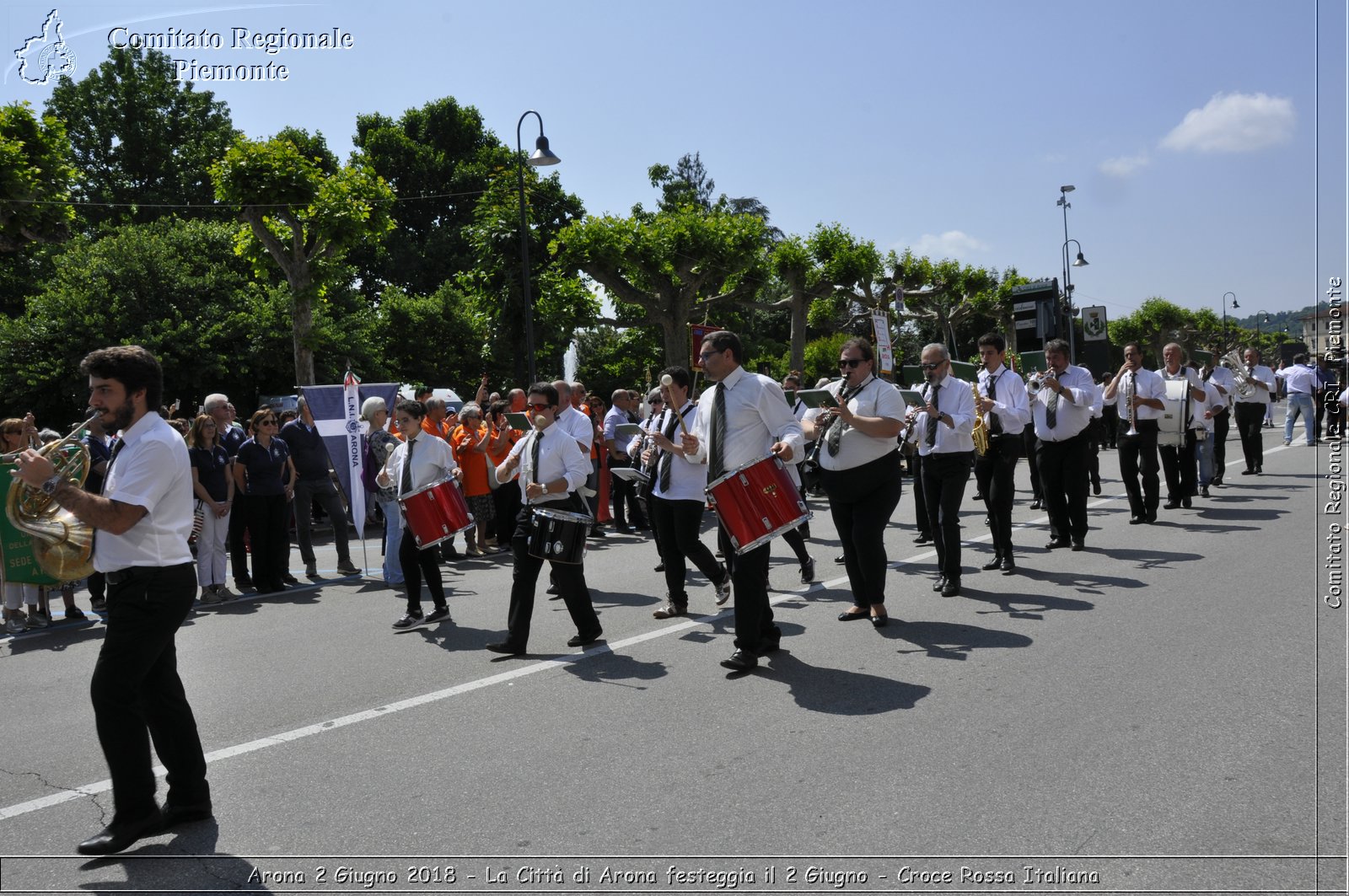 Arona 2 Giugno 2018 - La Citt di Arona festeggia il 2 Giugno - Croce Rossa Italiana- Comitato Regionale del Piemonte