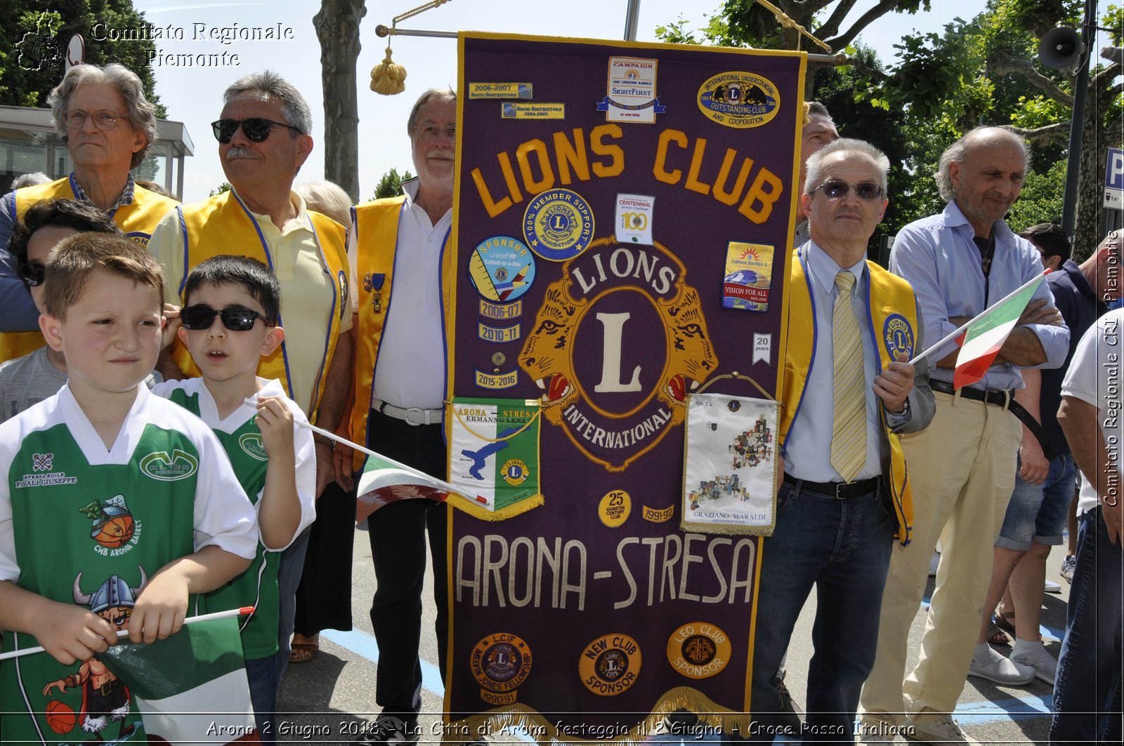 Arona 2 Giugno 2018 - La Citt di Arona festeggia il 2 Giugno - Croce Rossa Italiana- Comitato Regionale del Piemonte