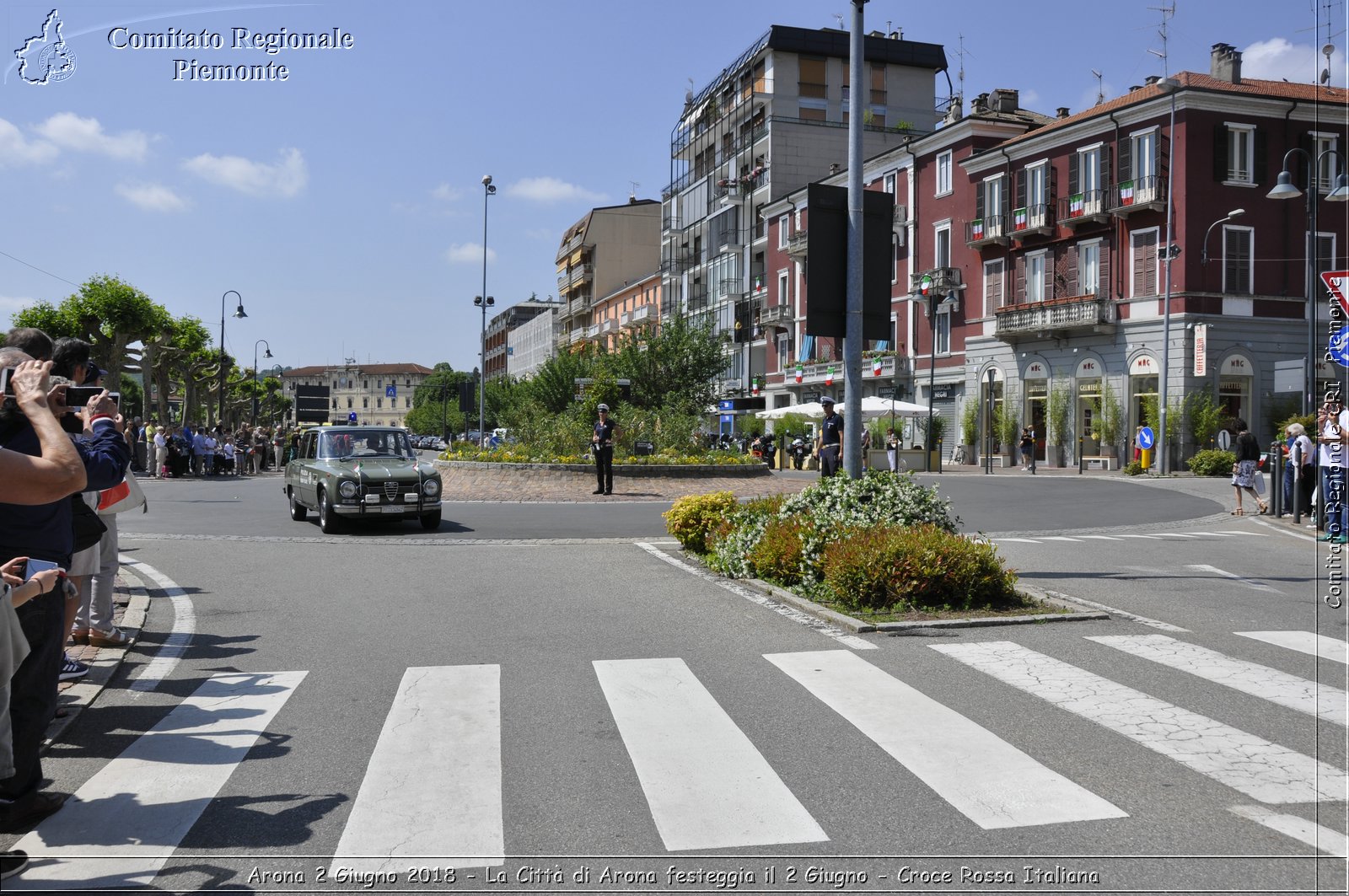 Arona 2 Giugno 2018 - La Citt di Arona festeggia il 2 Giugno - Croce Rossa Italiana- Comitato Regionale del Piemonte