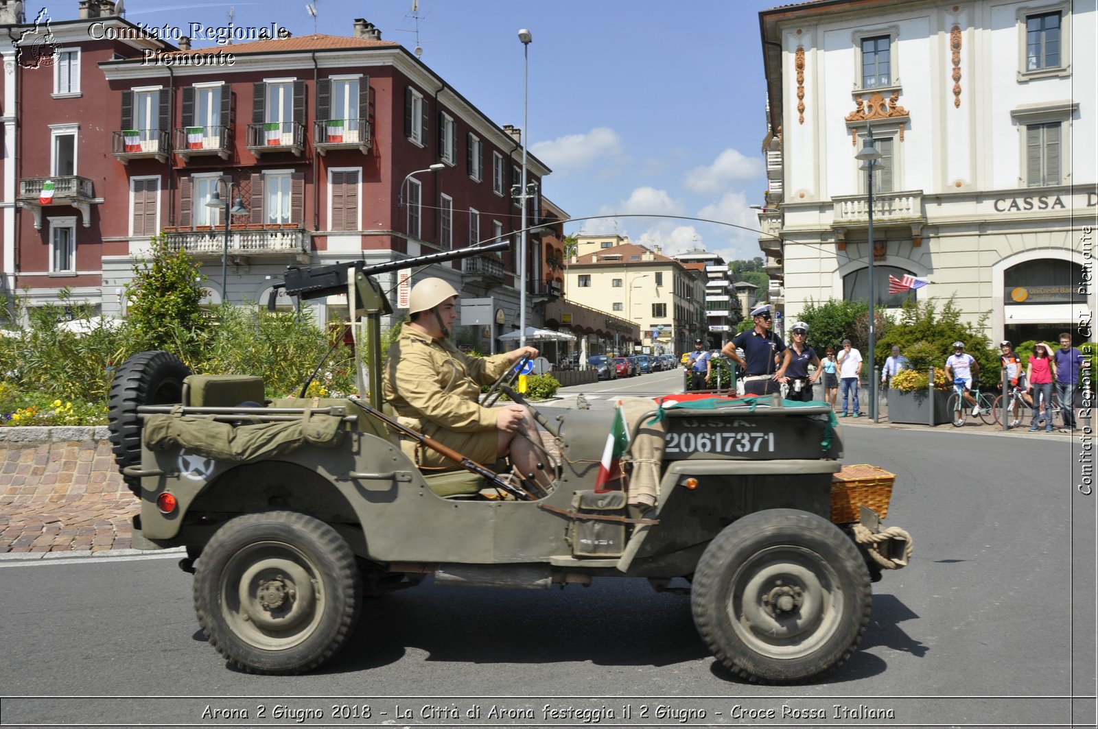 Arona 2 Giugno 2018 - La Citt di Arona festeggia il 2 Giugno - Croce Rossa Italiana- Comitato Regionale del Piemonte