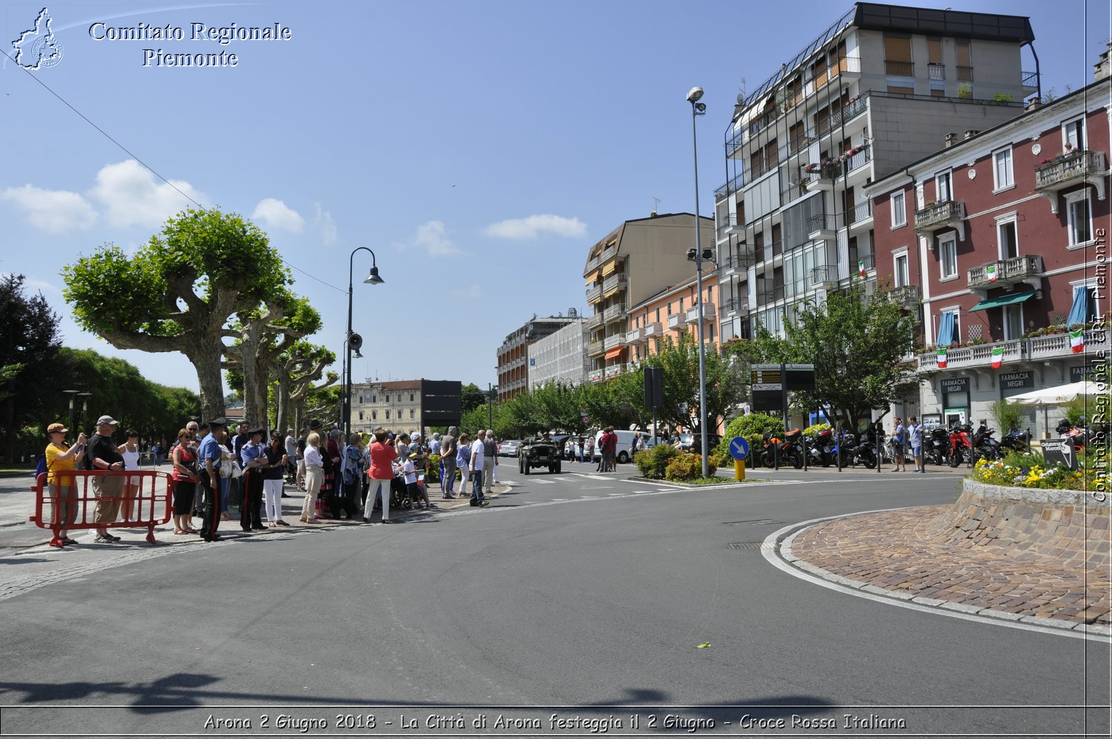 Arona 2 Giugno 2018 - La Citt di Arona festeggia il 2 Giugno - Croce Rossa Italiana- Comitato Regionale del Piemonte