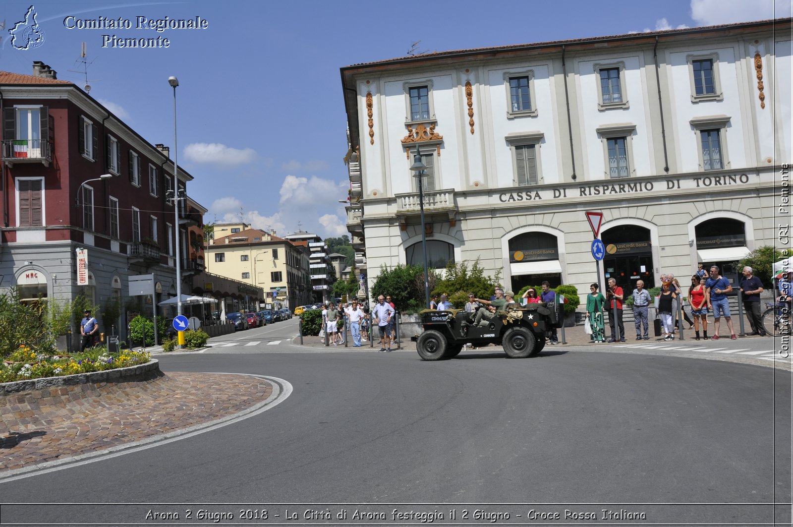 Arona 2 Giugno 2018 - La Citt di Arona festeggia il 2 Giugno - Croce Rossa Italiana- Comitato Regionale del Piemonte