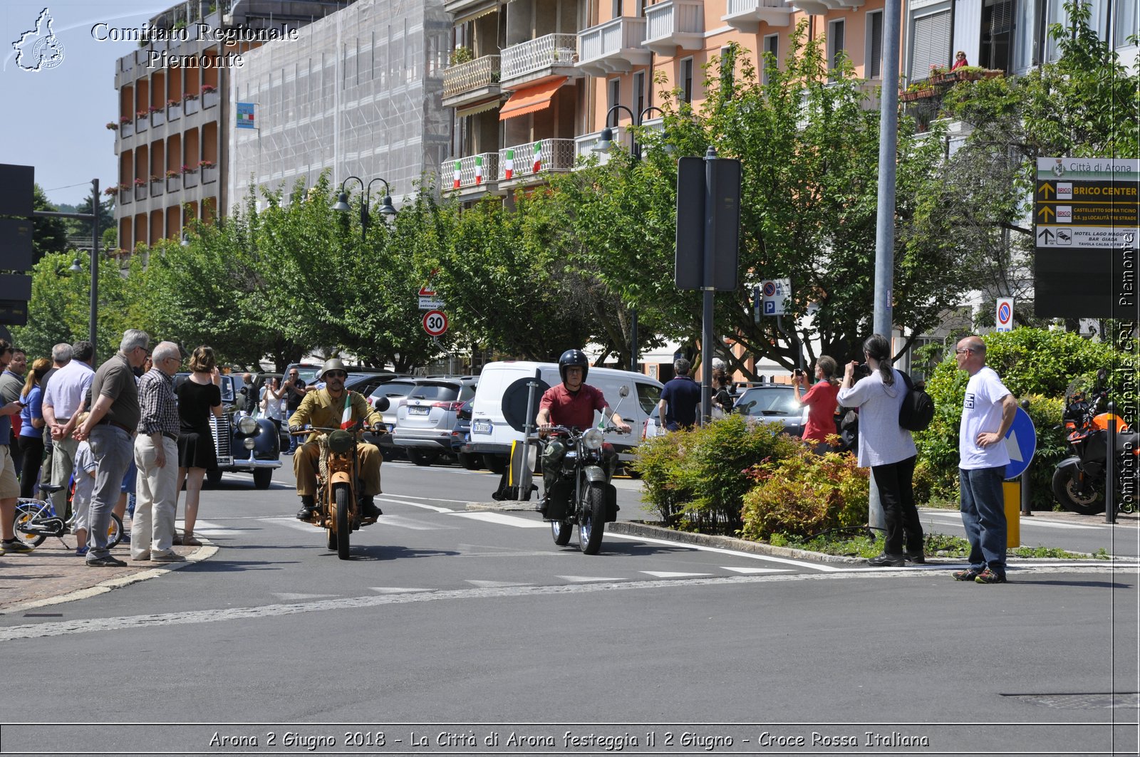 Arona 2 Giugno 2018 - La Citt di Arona festeggia il 2 Giugno - Croce Rossa Italiana- Comitato Regionale del Piemonte