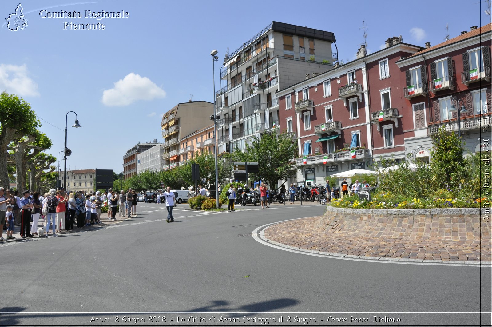 Arona 2 Giugno 2018 - La Citt di Arona festeggia il 2 Giugno - Croce Rossa Italiana- Comitato Regionale del Piemonte