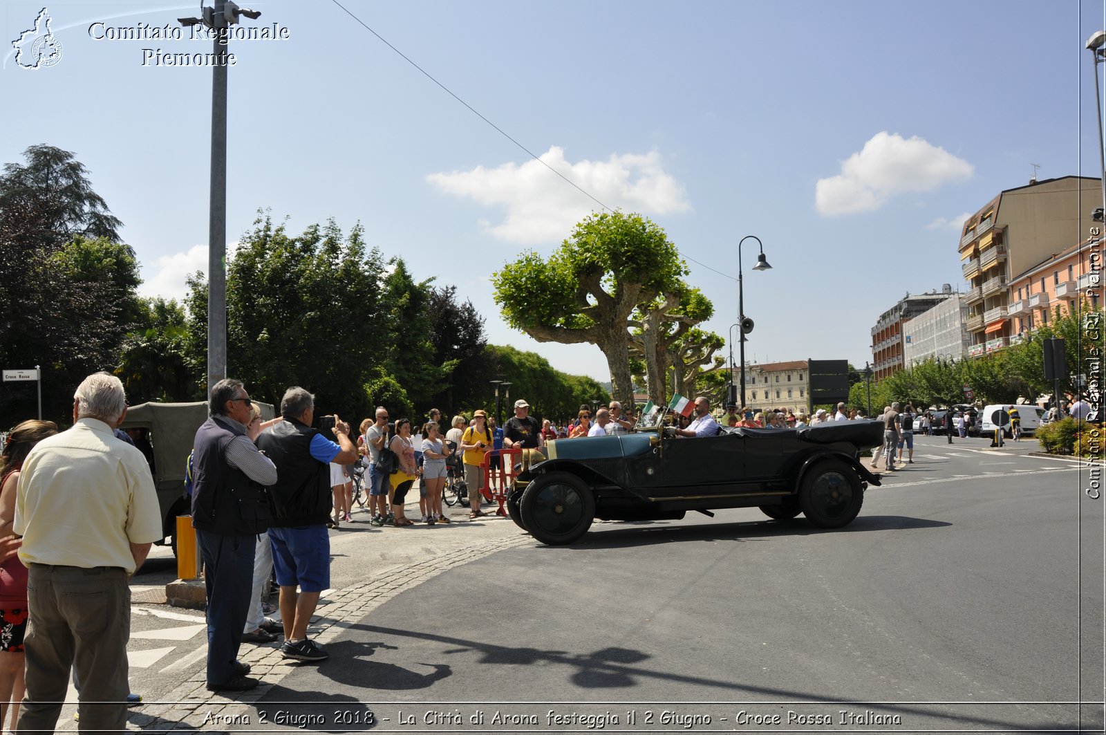 Arona 2 Giugno 2018 - La Citt di Arona festeggia il 2 Giugno - Croce Rossa Italiana- Comitato Regionale del Piemonte