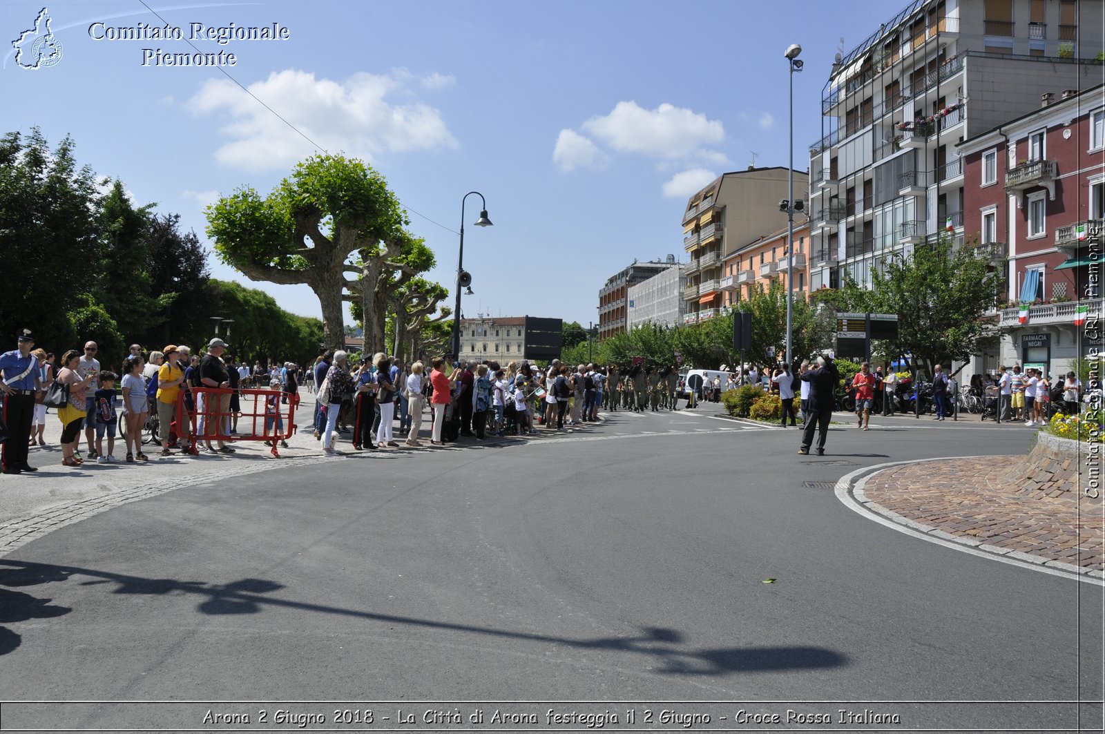 Arona 2 Giugno 2018 - La Citt di Arona festeggia il 2 Giugno - Croce Rossa Italiana- Comitato Regionale del Piemonte