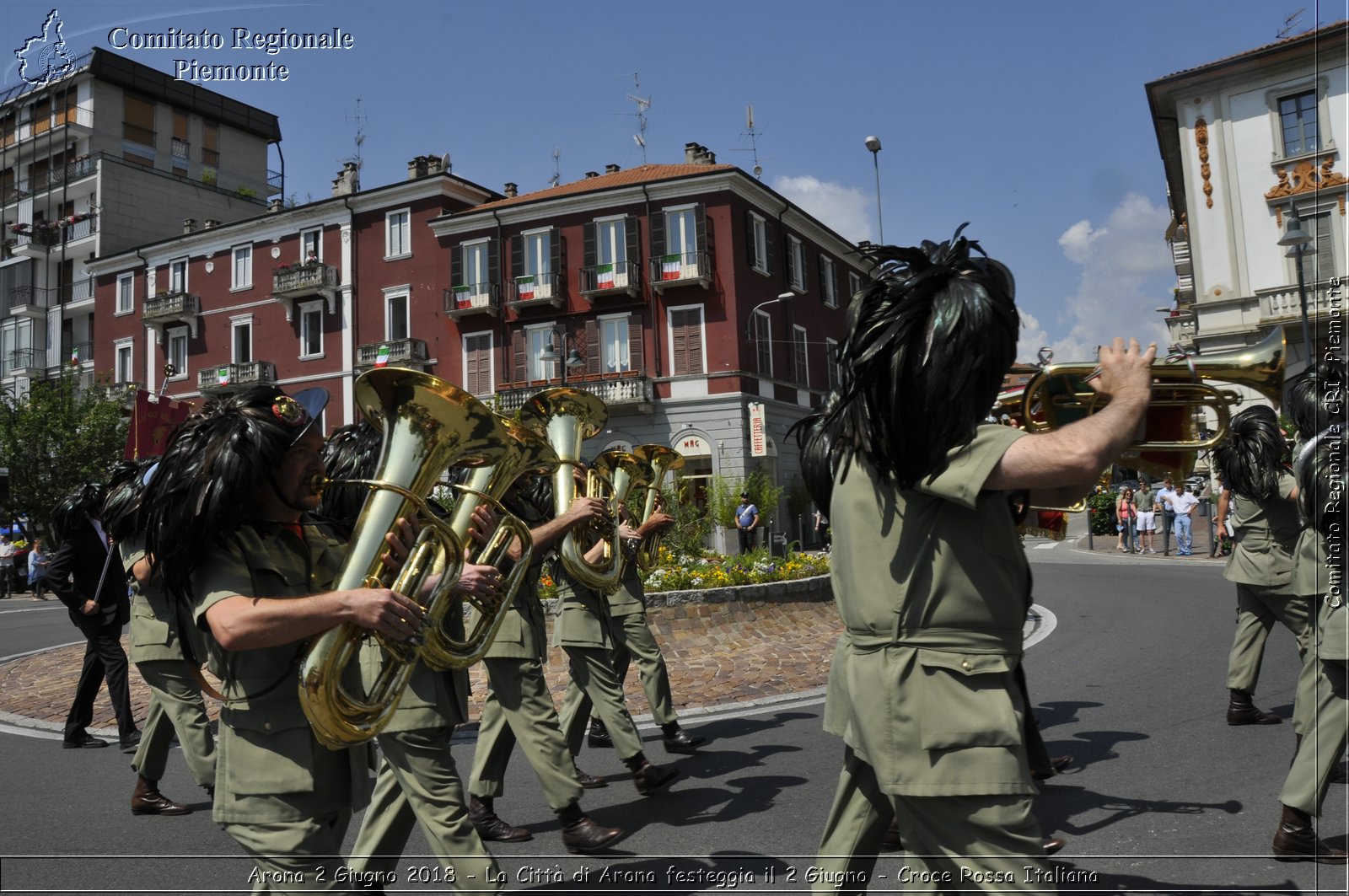 Arona 2 Giugno 2018 - La Citt di Arona festeggia il 2 Giugno - Croce Rossa Italiana- Comitato Regionale del Piemonte