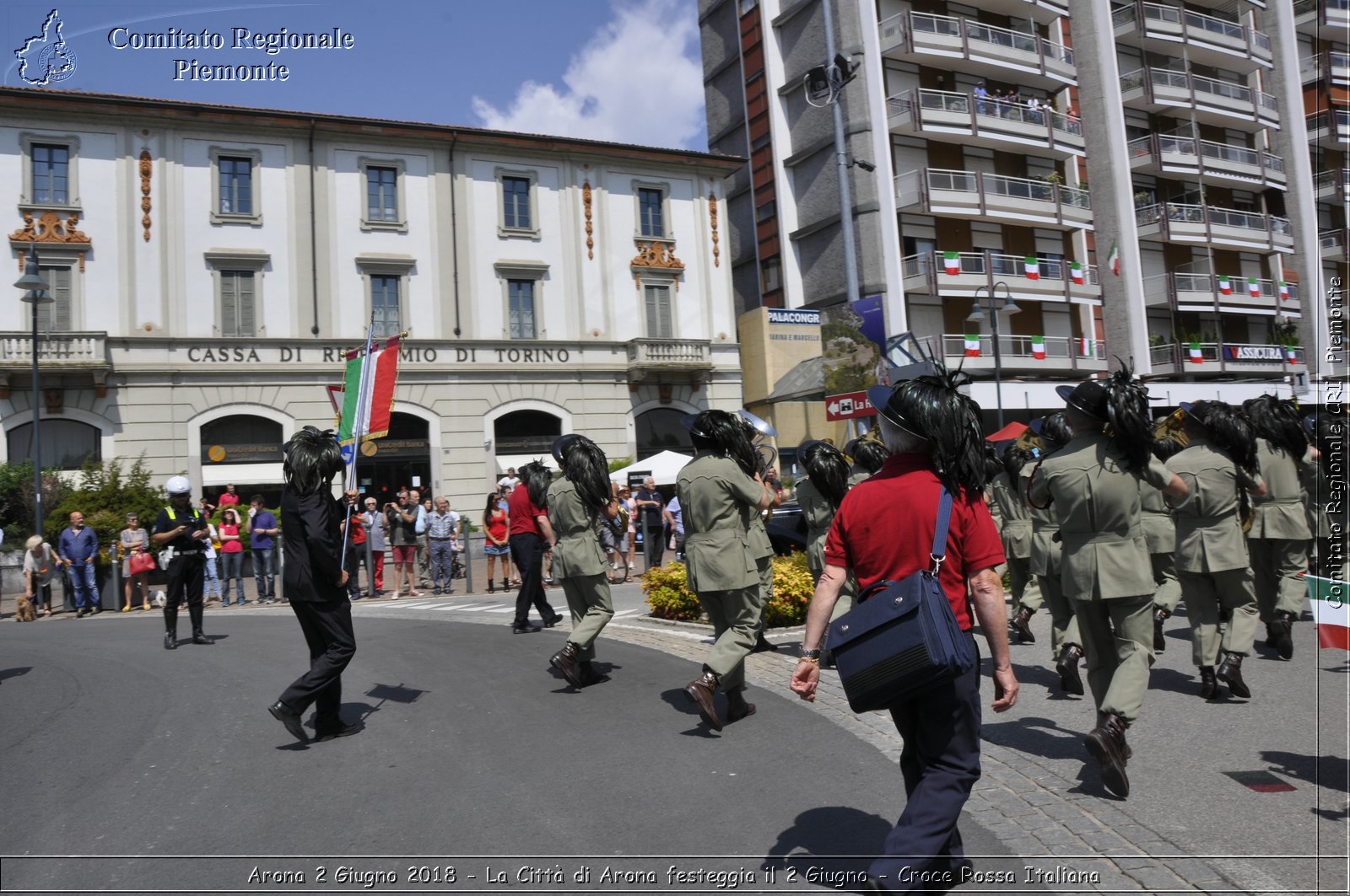 Arona 2 Giugno 2018 - La Citt di Arona festeggia il 2 Giugno - Croce Rossa Italiana- Comitato Regionale del Piemonte