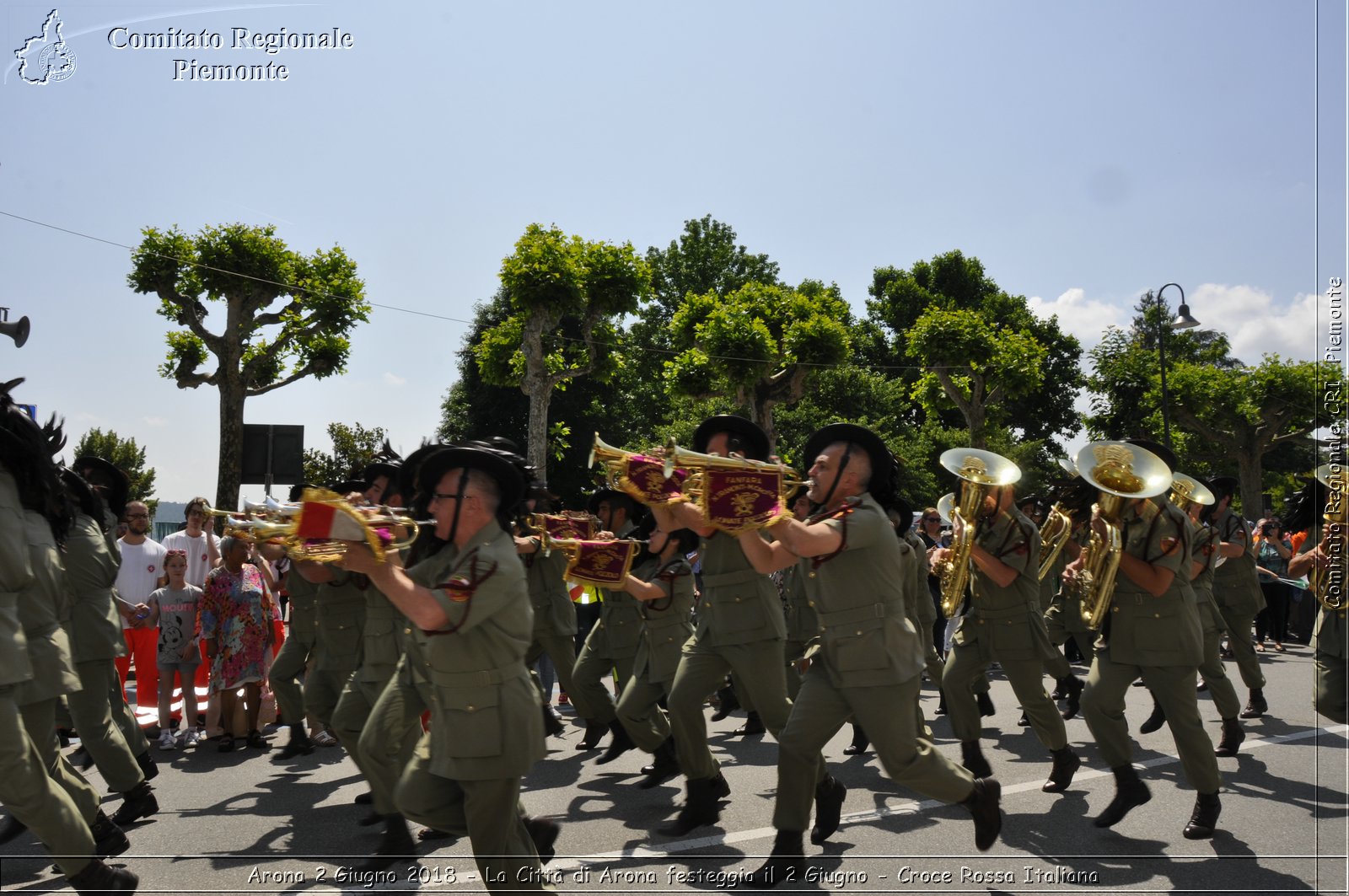 Arona 2 Giugno 2018 - La Citt di Arona festeggia il 2 Giugno - Croce Rossa Italiana- Comitato Regionale del Piemonte