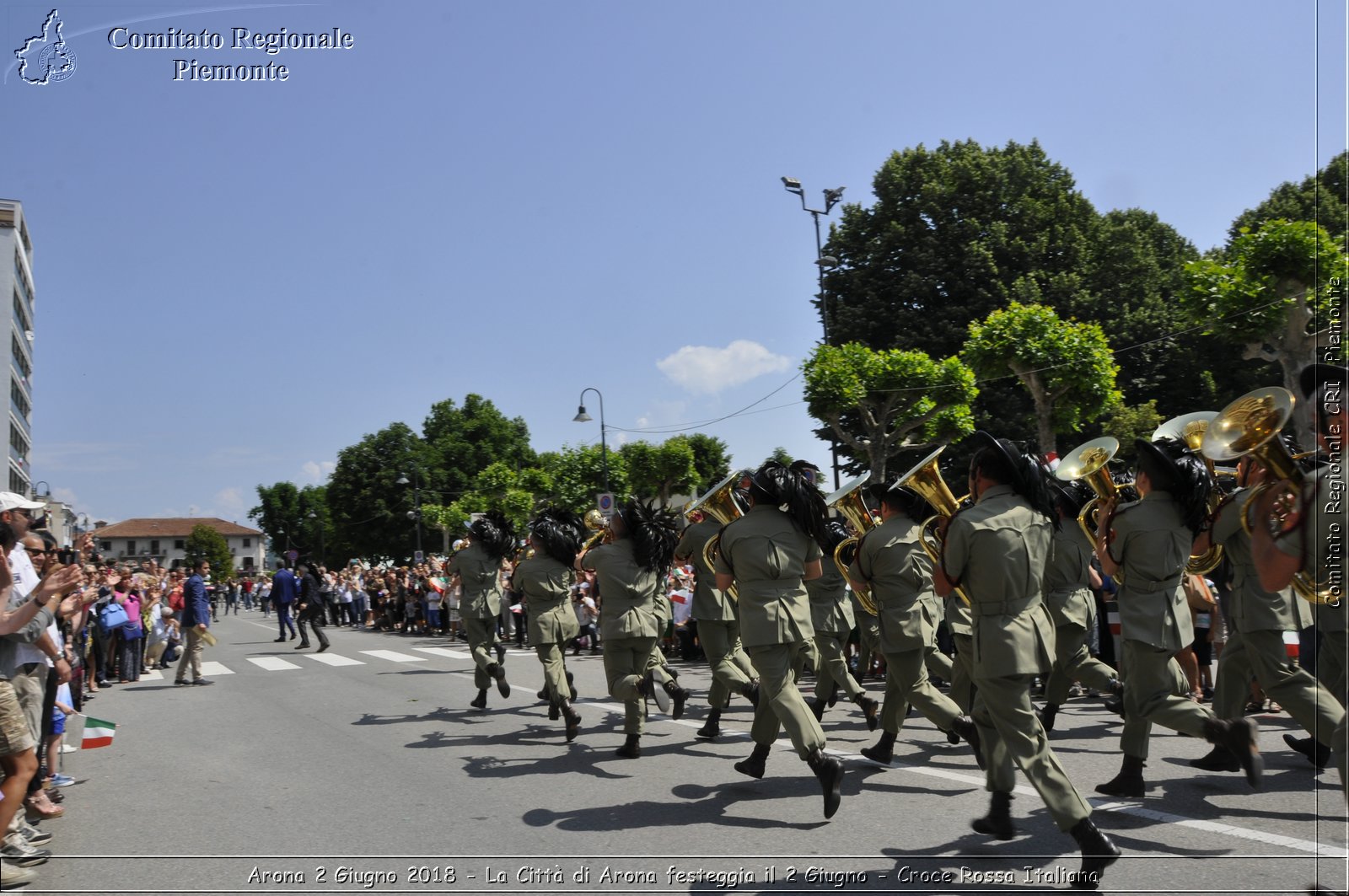 Arona 2 Giugno 2018 - La Citt di Arona festeggia il 2 Giugno - Croce Rossa Italiana- Comitato Regionale del Piemonte