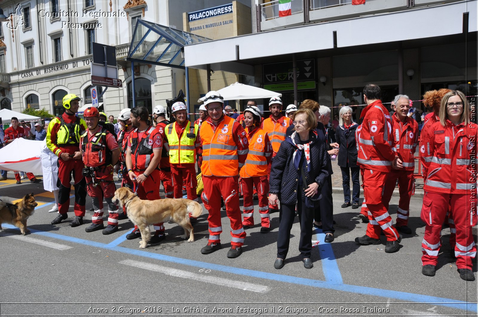 Arona 2 Giugno 2018 - La Citt di Arona festeggia il 2 Giugno - Croce Rossa Italiana- Comitato Regionale del Piemonte