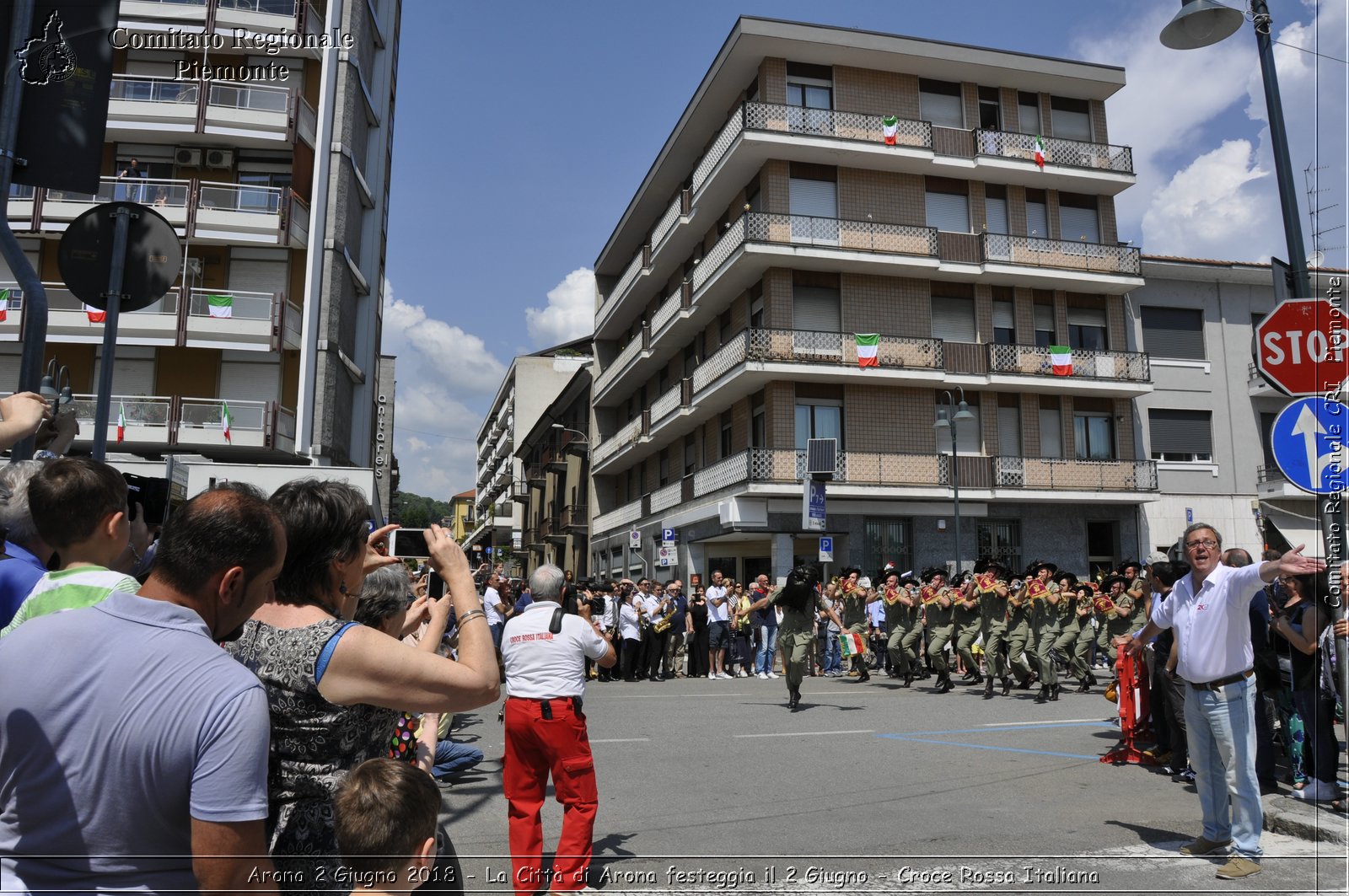 Arona 2 Giugno 2018 - La Citt di Arona festeggia il 2 Giugno - Croce Rossa Italiana- Comitato Regionale del Piemonte