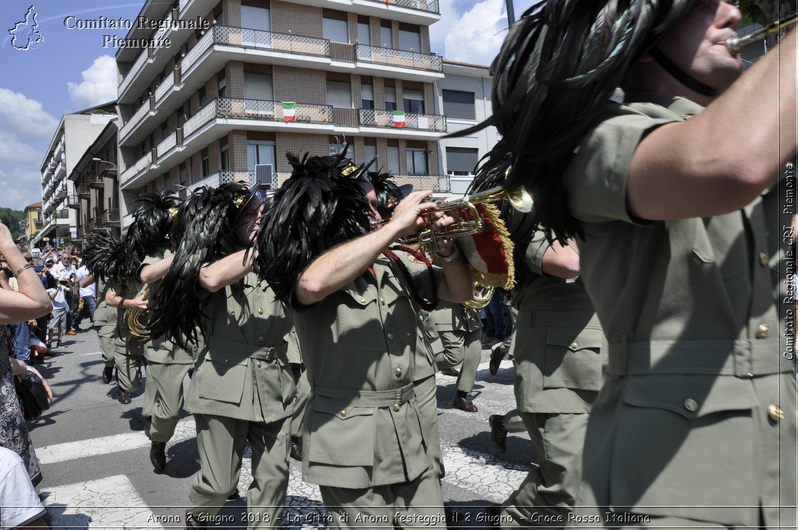 Arona 2 Giugno 2018 - La Citt di Arona festeggia il 2 Giugno - Croce Rossa Italiana- Comitato Regionale del Piemonte