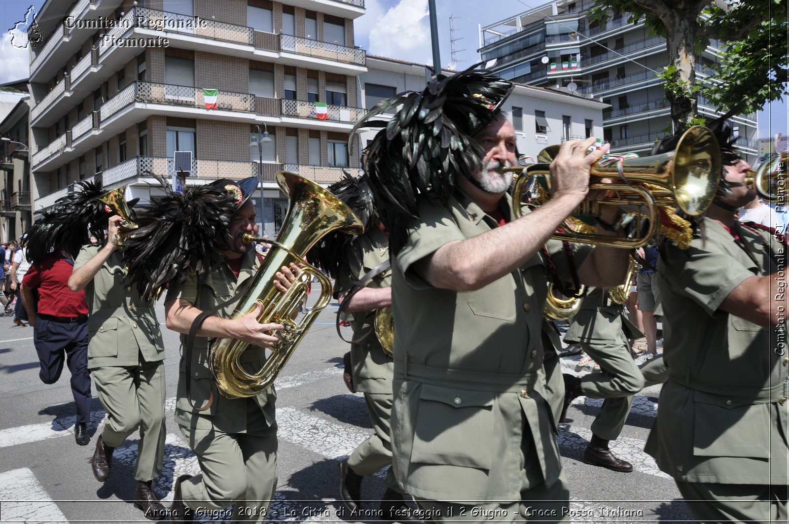 Arona 2 Giugno 2018 - La Citt di Arona festeggia il 2 Giugno - Croce Rossa Italiana- Comitato Regionale del Piemonte