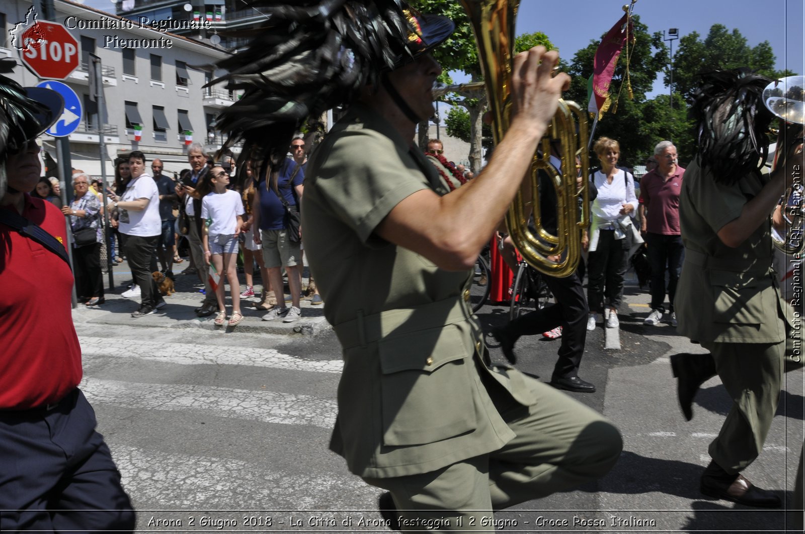 Arona 2 Giugno 2018 - La Citt di Arona festeggia il 2 Giugno - Croce Rossa Italiana- Comitato Regionale del Piemonte