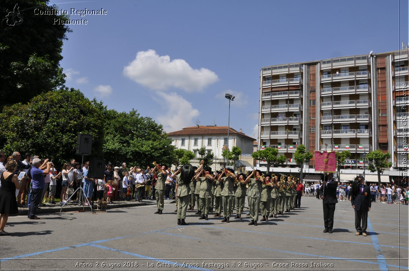 Arona 2 Giugno 2018 - La Citt di Arona festeggia il 2 Giugno - Croce Rossa Italiana- Comitato Regionale del Piemonte