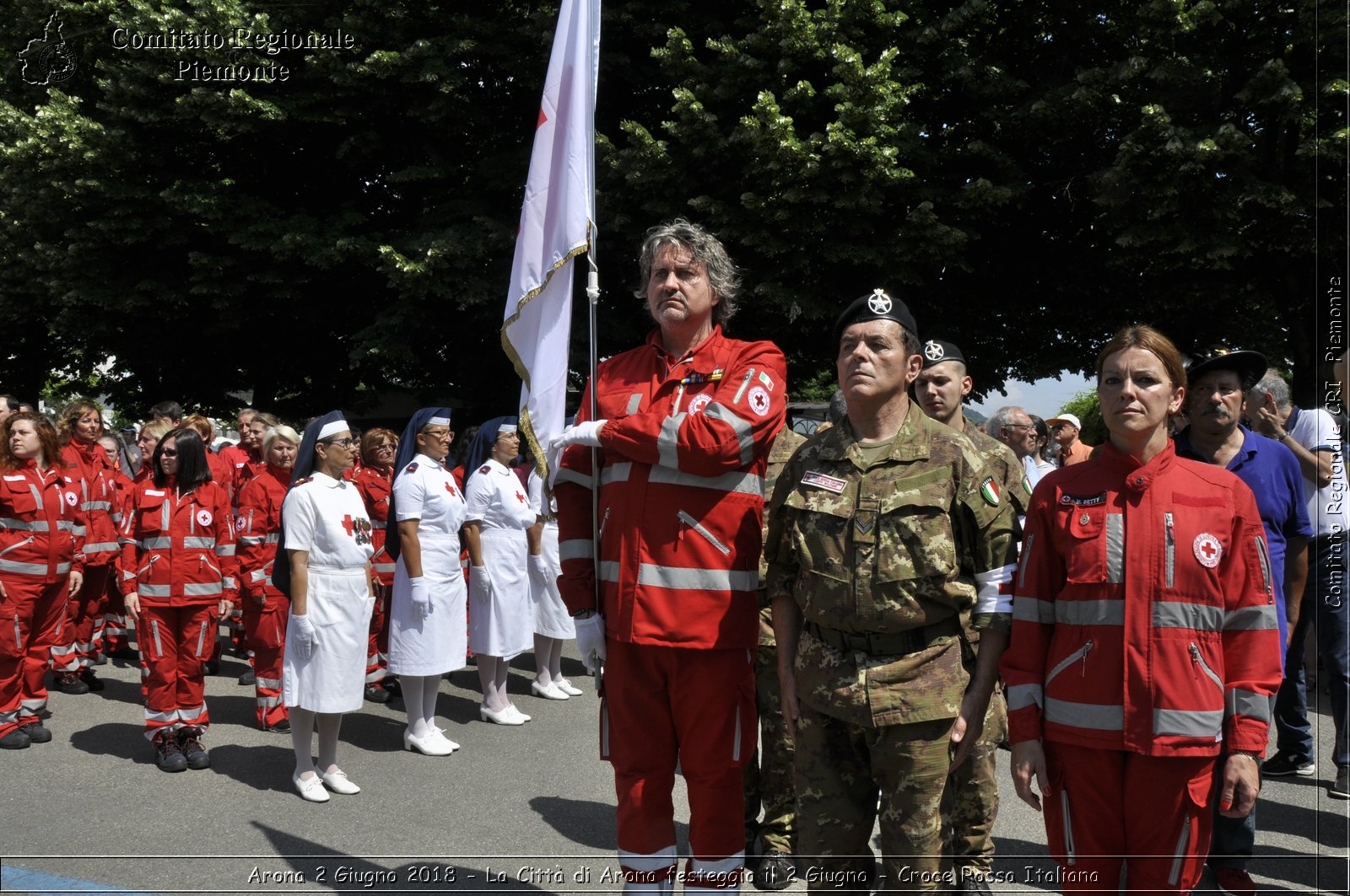 Arona 2 Giugno 2018 - La Citt di Arona festeggia il 2 Giugno - Croce Rossa Italiana- Comitato Regionale del Piemonte