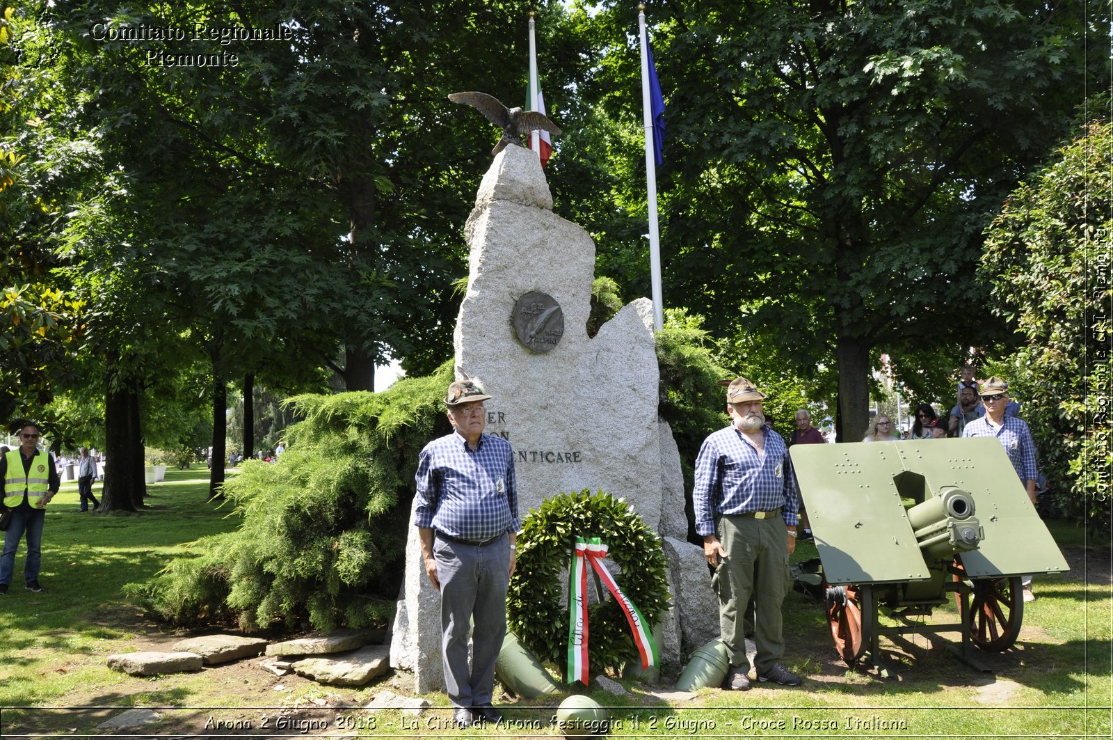 Arona 2 Giugno 2018 - La Citt di Arona festeggia il 2 Giugno - Croce Rossa Italiana- Comitato Regionale del Piemonte