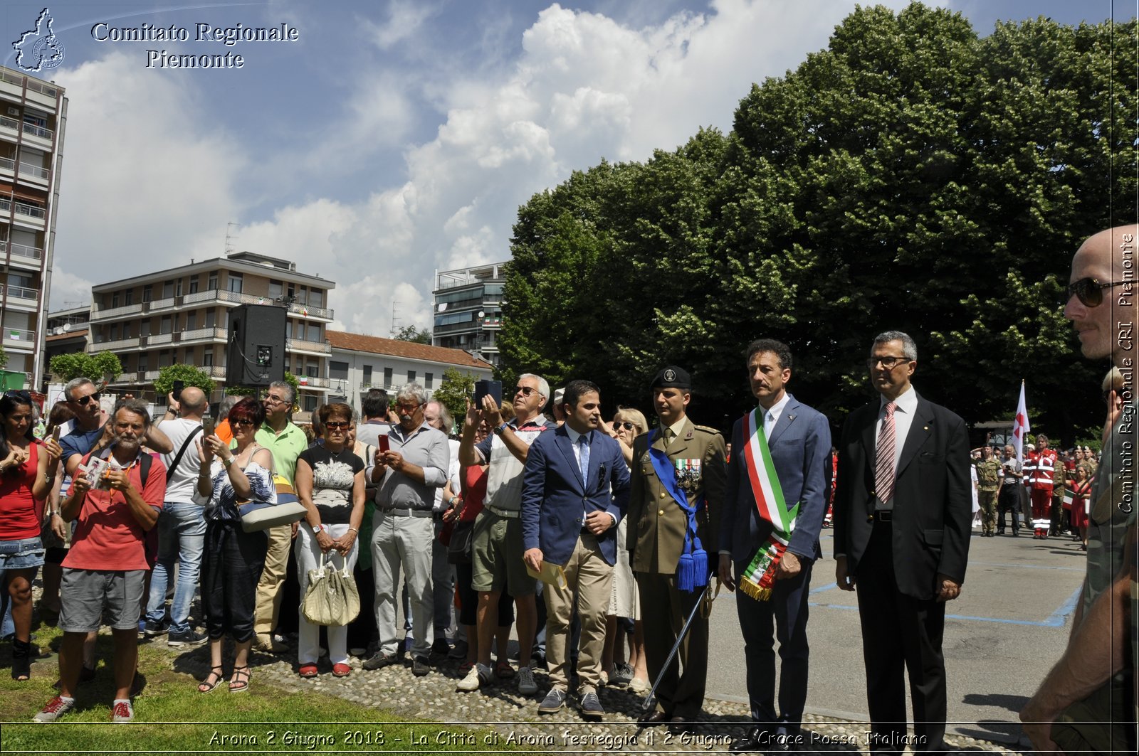 Arona 2 Giugno 2018 - La Citt di Arona festeggia il 2 Giugno - Croce Rossa Italiana- Comitato Regionale del Piemonte