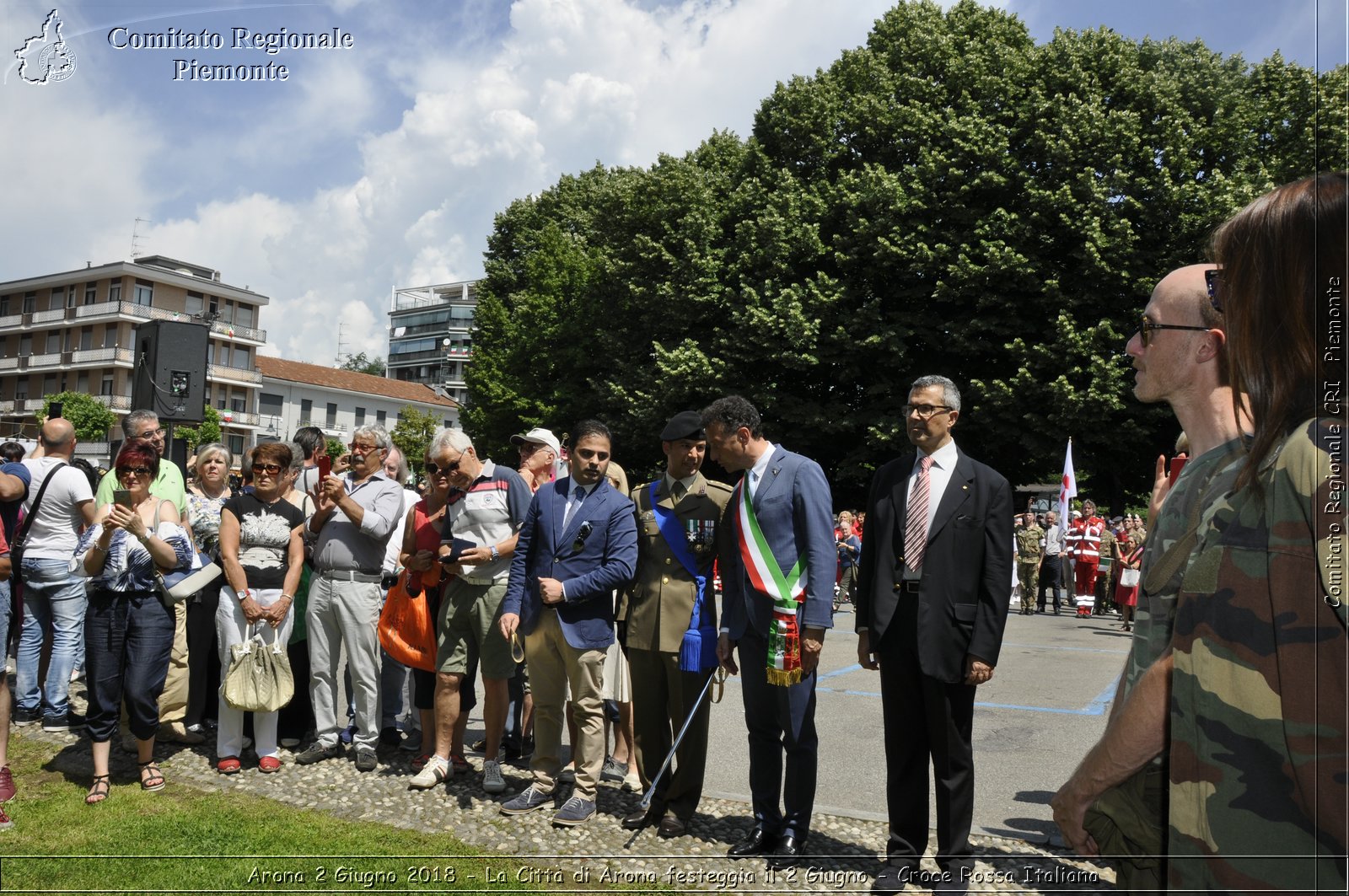 Arona 2 Giugno 2018 - La Citt di Arona festeggia il 2 Giugno - Croce Rossa Italiana- Comitato Regionale del Piemonte