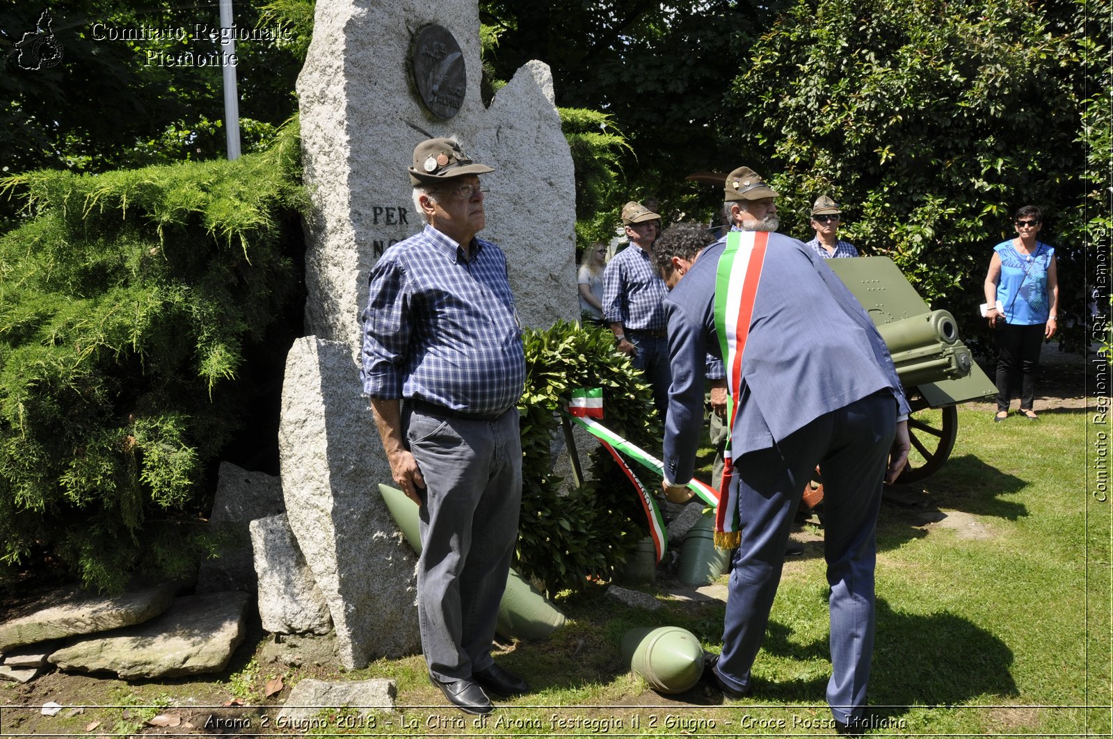 Arona 2 Giugno 2018 - La Citt di Arona festeggia il 2 Giugno - Croce Rossa Italiana- Comitato Regionale del Piemonte