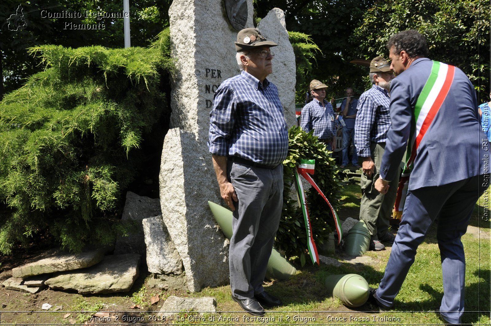 Arona 2 Giugno 2018 - La Citt di Arona festeggia il 2 Giugno - Croce Rossa Italiana- Comitato Regionale del Piemonte