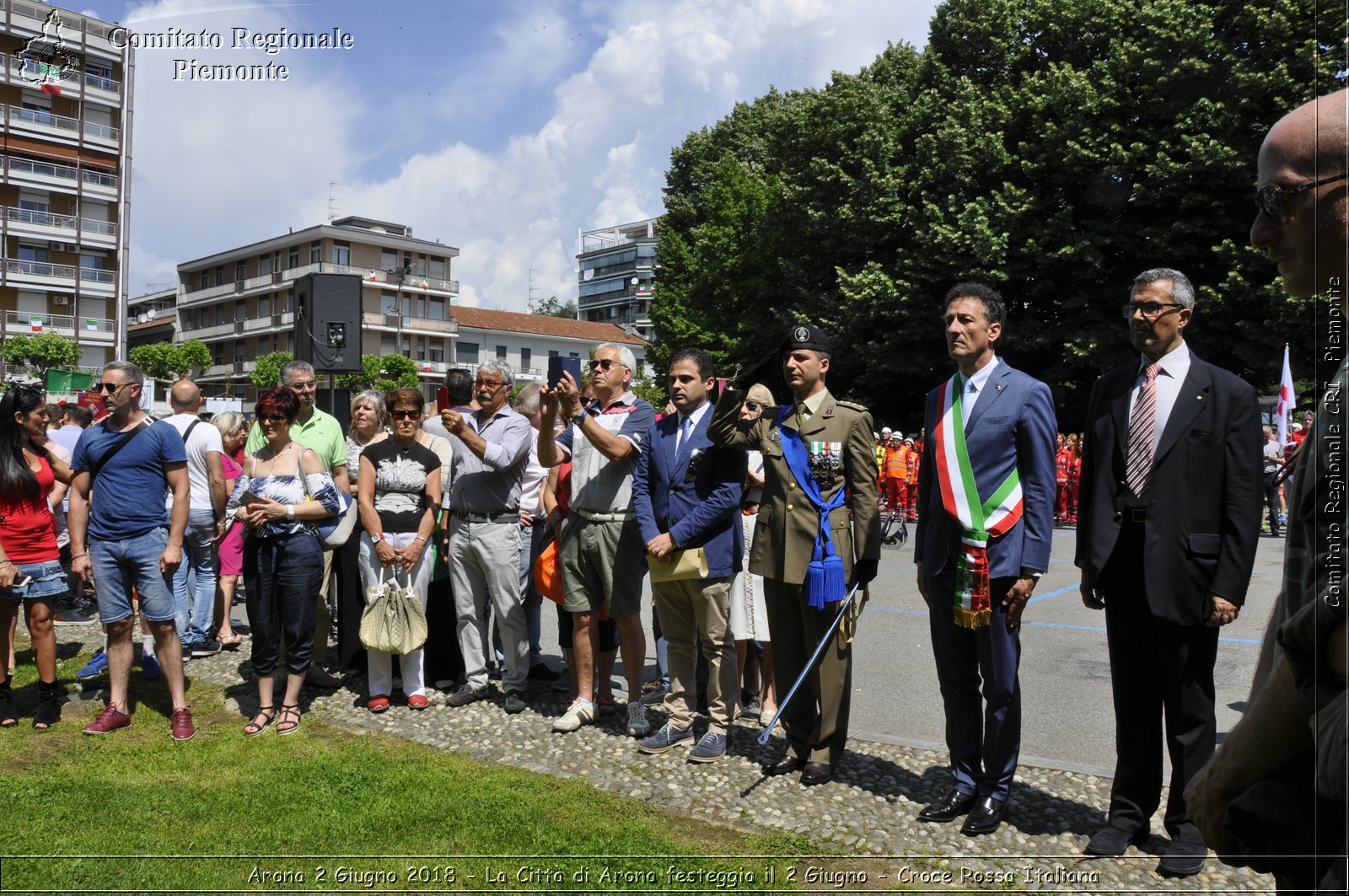 Arona 2 Giugno 2018 - La Citt di Arona festeggia il 2 Giugno - Croce Rossa Italiana- Comitato Regionale del Piemonte