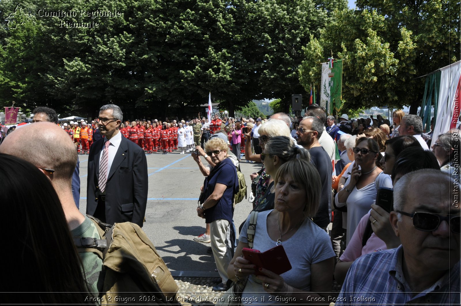 Arona 2 Giugno 2018 - La Citt di Arona festeggia il 2 Giugno - Croce Rossa Italiana- Comitato Regionale del Piemonte