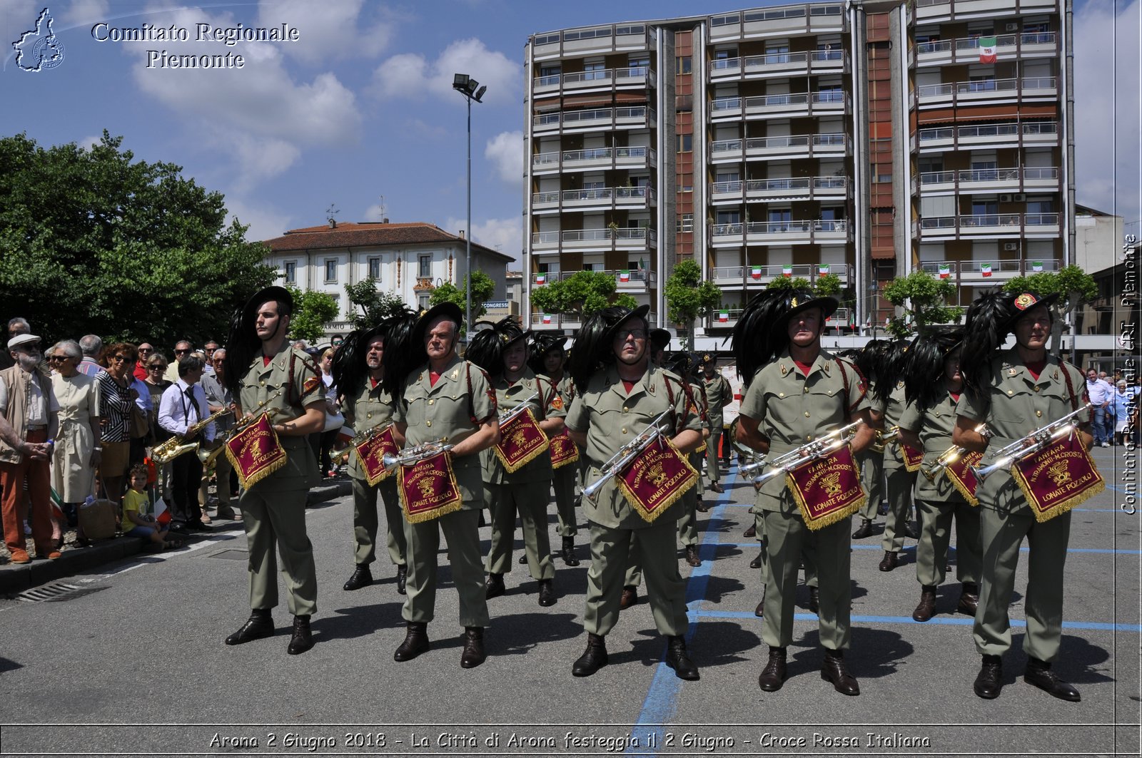 Arona 2 Giugno 2018 - La Citt di Arona festeggia il 2 Giugno - Croce Rossa Italiana- Comitato Regionale del Piemonte