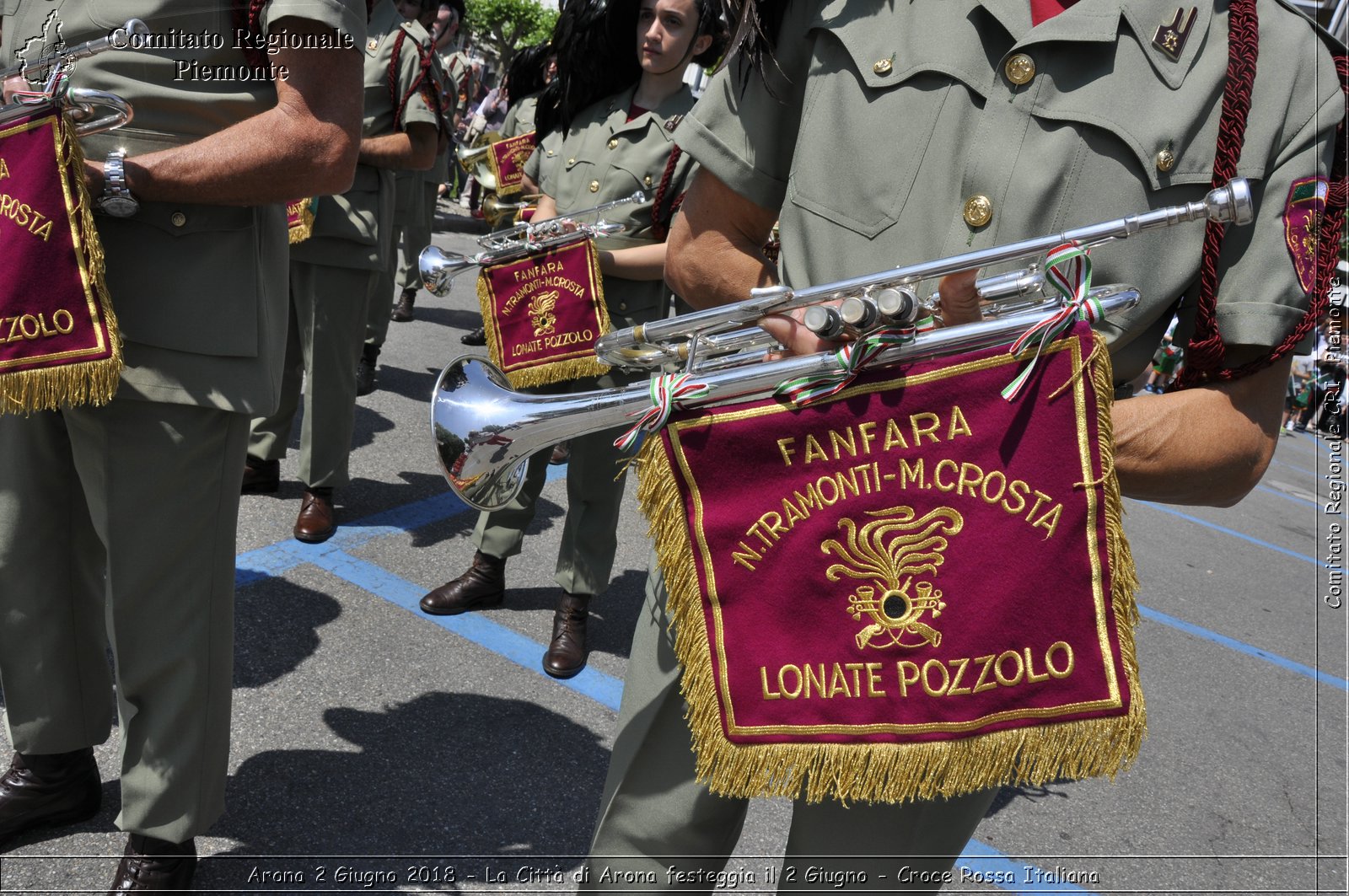 Arona 2 Giugno 2018 - La Citt di Arona festeggia il 2 Giugno - Croce Rossa Italiana- Comitato Regionale del Piemonte