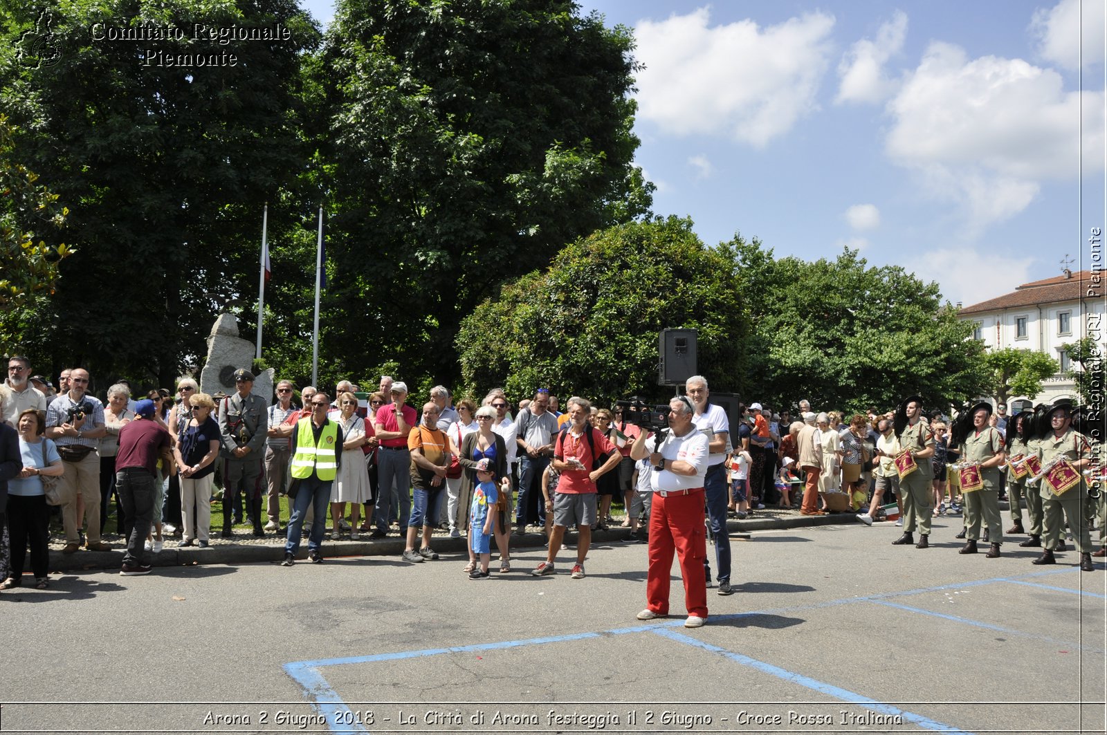 Arona 2 Giugno 2018 - La Citt di Arona festeggia il 2 Giugno - Croce Rossa Italiana- Comitato Regionale del Piemonte