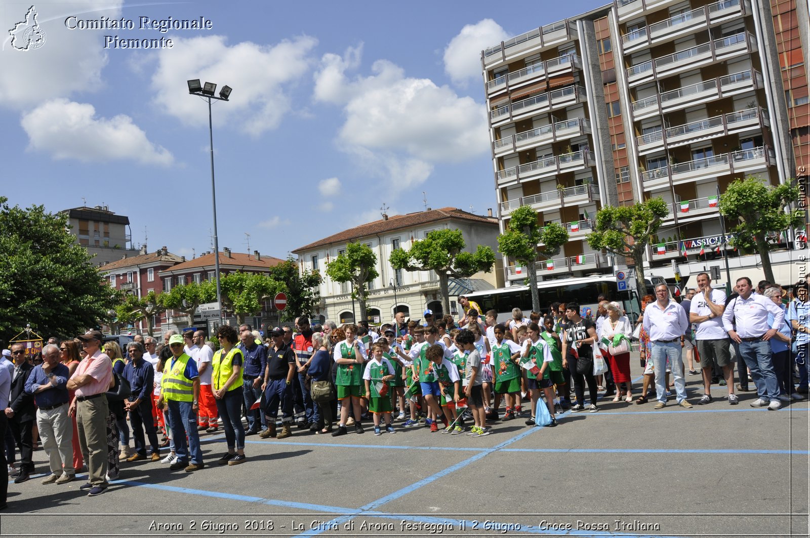 Arona 2 Giugno 2018 - La Citt di Arona festeggia il 2 Giugno - Croce Rossa Italiana- Comitato Regionale del Piemonte