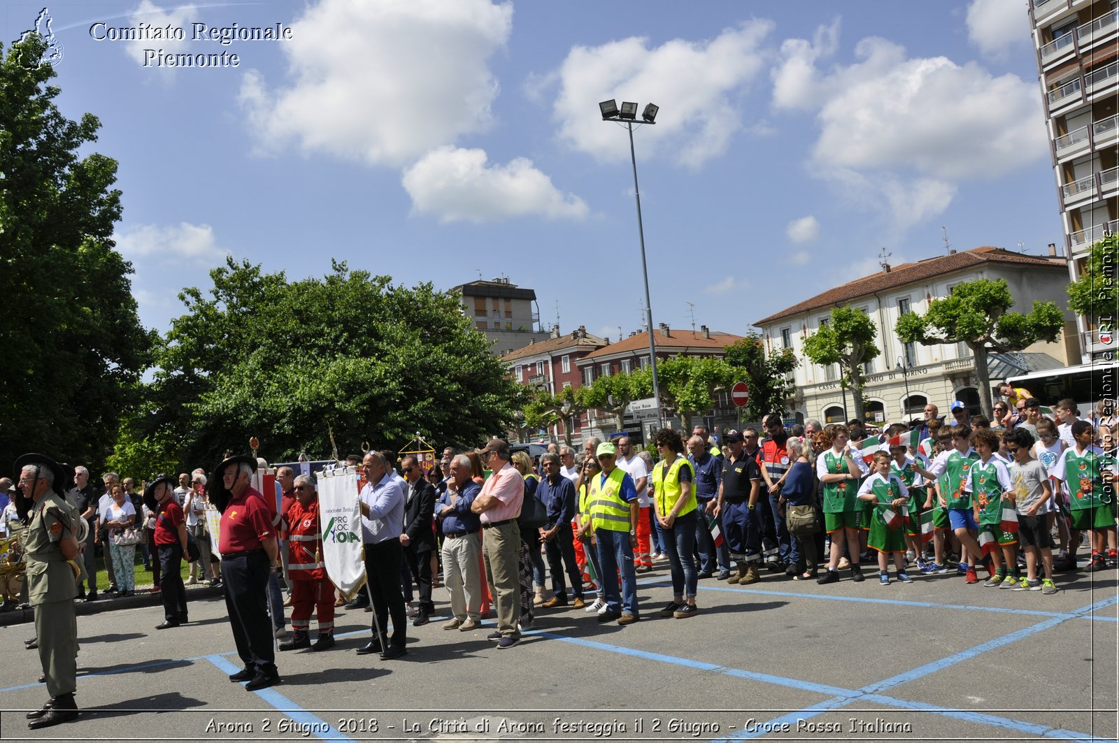 Arona 2 Giugno 2018 - La Citt di Arona festeggia il 2 Giugno - Croce Rossa Italiana- Comitato Regionale del Piemonte