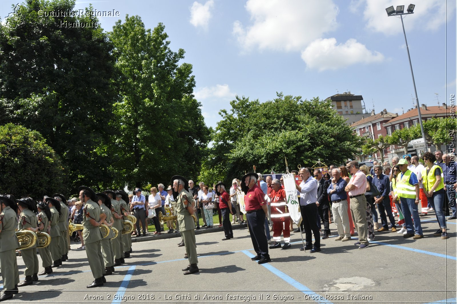 Arona 2 Giugno 2018 - La Citt di Arona festeggia il 2 Giugno - Croce Rossa Italiana- Comitato Regionale del Piemonte