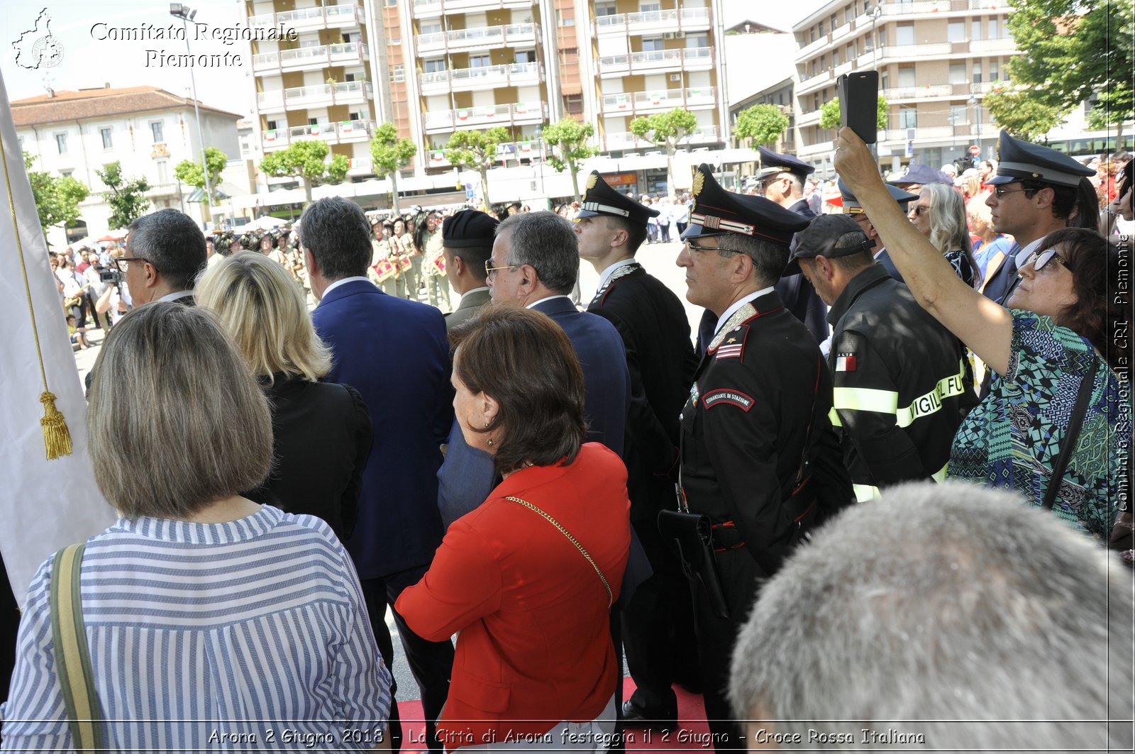 Arona 2 Giugno 2018 - La Citt di Arona festeggia il 2 Giugno - Croce Rossa Italiana- Comitato Regionale del Piemonte