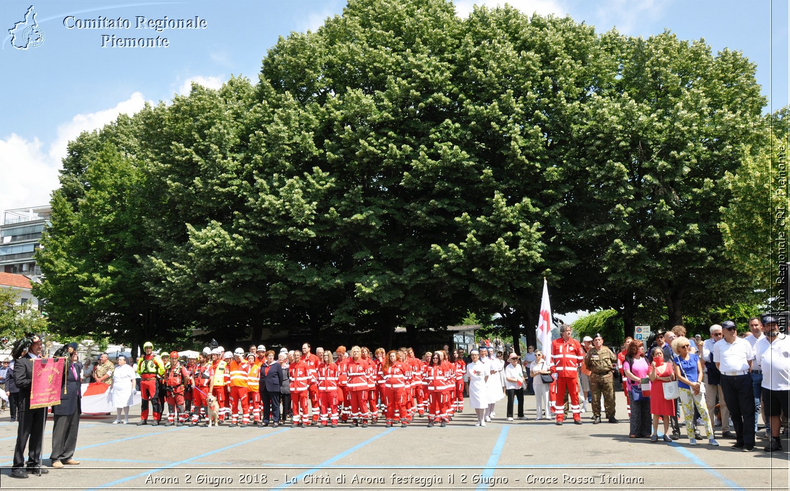 Arona 2 Giugno 2018 - La Citt di Arona festeggia il 2 Giugno - Croce Rossa Italiana- Comitato Regionale del Piemonte