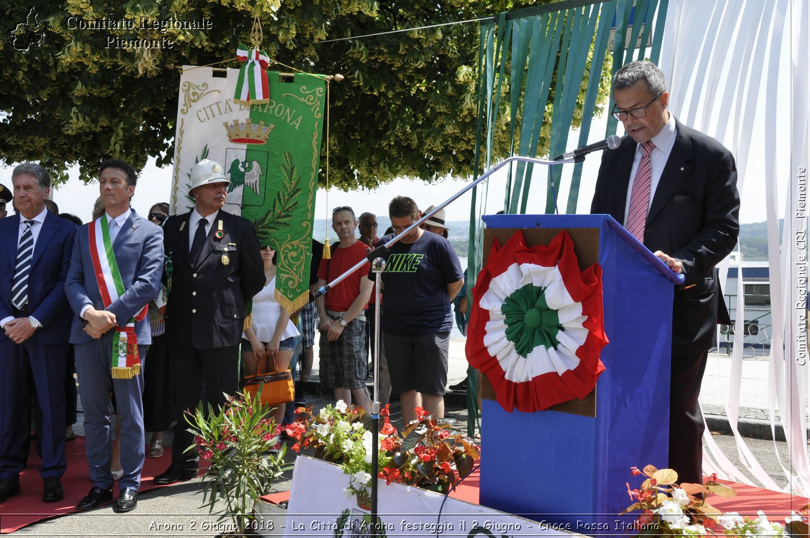 Arona 2 Giugno 2018 - La Citt di Arona festeggia il 2 Giugno - Croce Rossa Italiana- Comitato Regionale del Piemonte