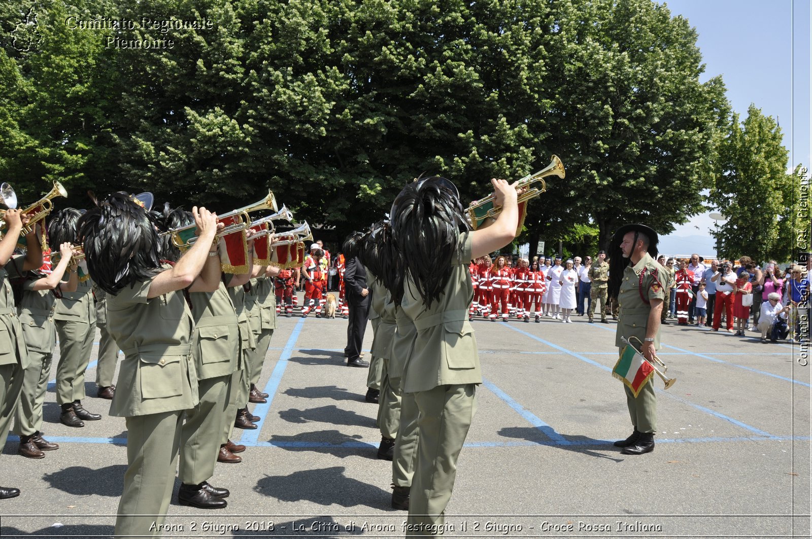 Arona 2 Giugno 2018 - La Citt di Arona festeggia il 2 Giugno - Croce Rossa Italiana- Comitato Regionale del Piemonte