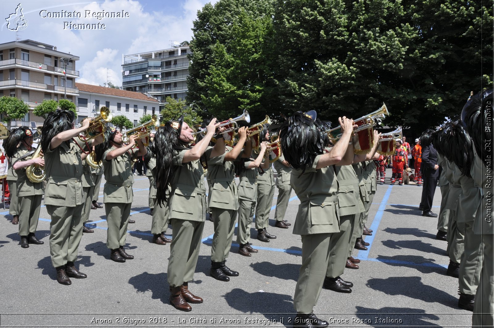 Arona 2 Giugno 2018 - La Citt di Arona festeggia il 2 Giugno - Croce Rossa Italiana- Comitato Regionale del Piemonte