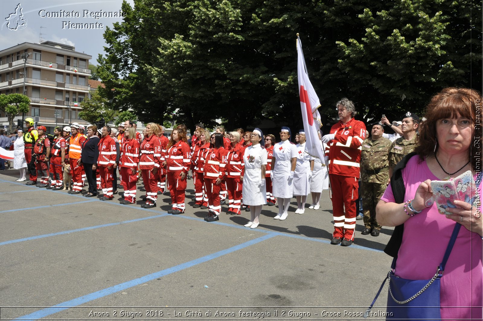 Arona 2 Giugno 2018 - La Citt di Arona festeggia il 2 Giugno - Croce Rossa Italiana- Comitato Regionale del Piemonte