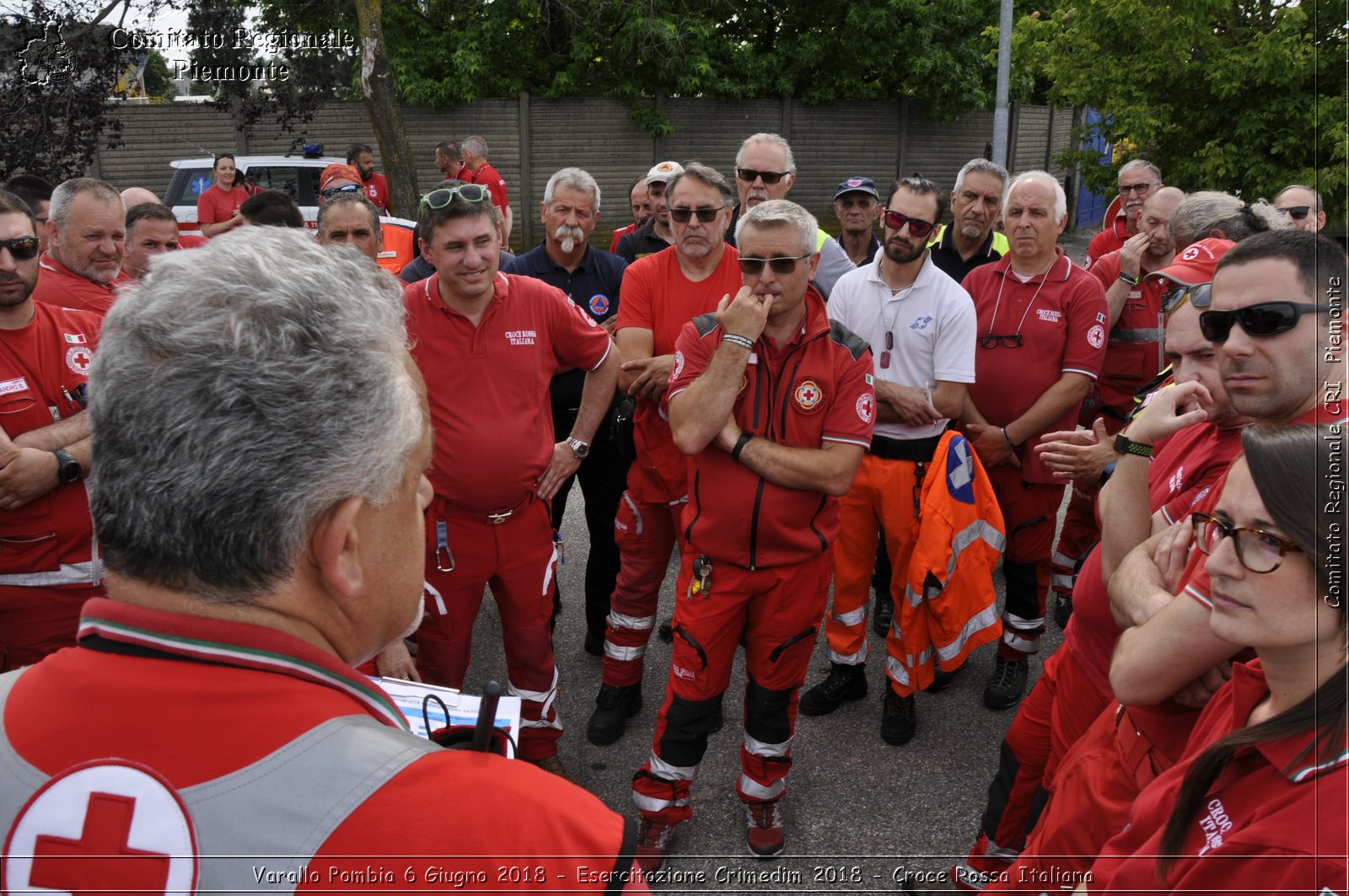 Varallo Pombia 6 Giugno 2018 - Esercitazione Crimedim 2018 - Croce Rossa Italiana- Comitato Regionale del Piemonte