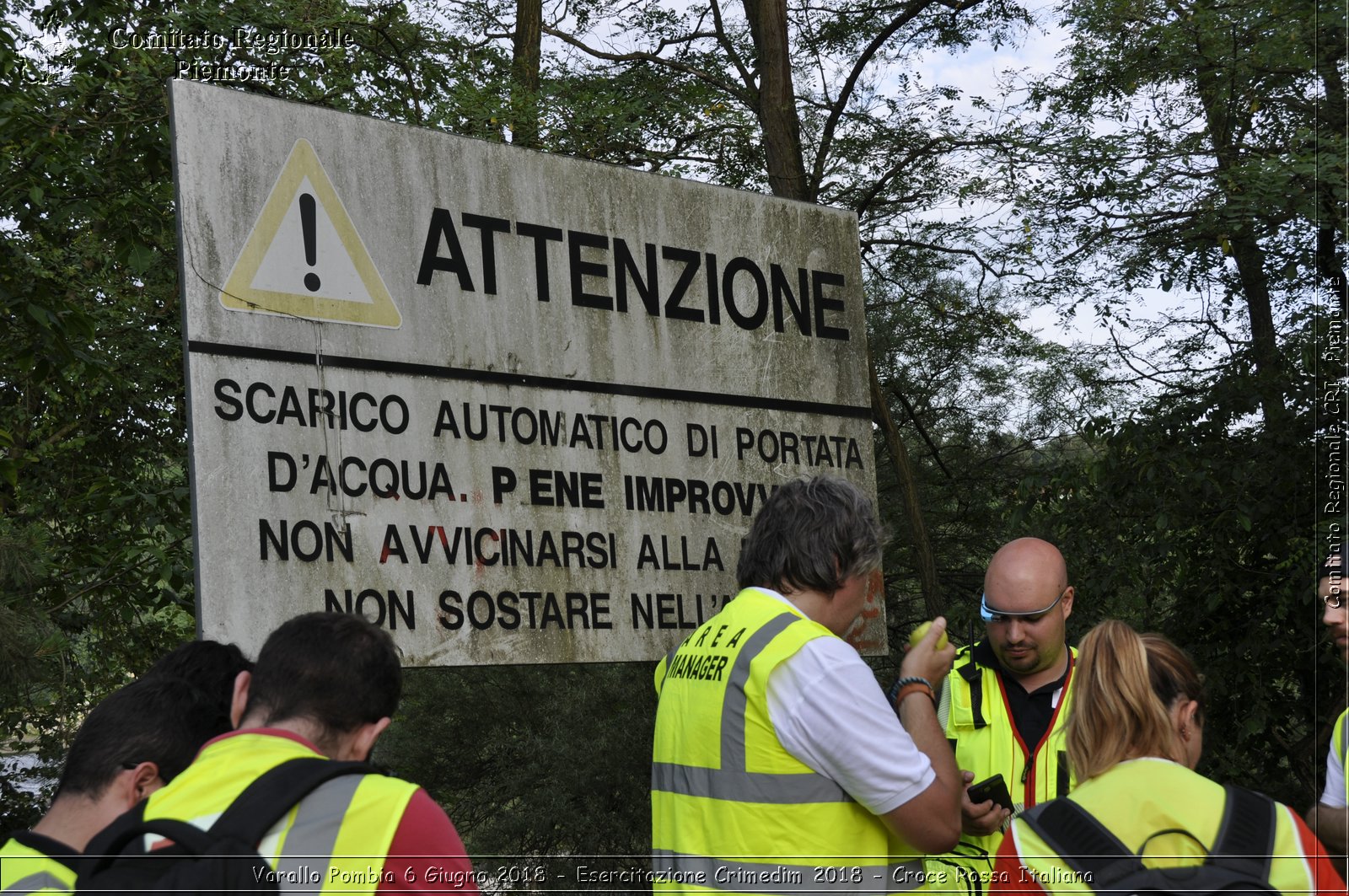 Varallo Pombia 6 Giugno 2018 - Esercitazione Crimedim 2018 - Croce Rossa Italiana- Comitato Regionale del Piemonte