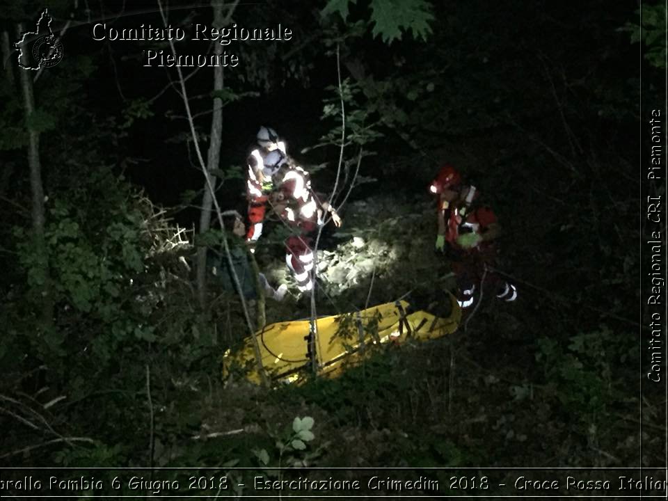 Varallo Pombia 6 Giugno 2018 - Esercitazione Crimedim 2018 - Croce Rossa Italiana- Comitato Regionale del Piemonte