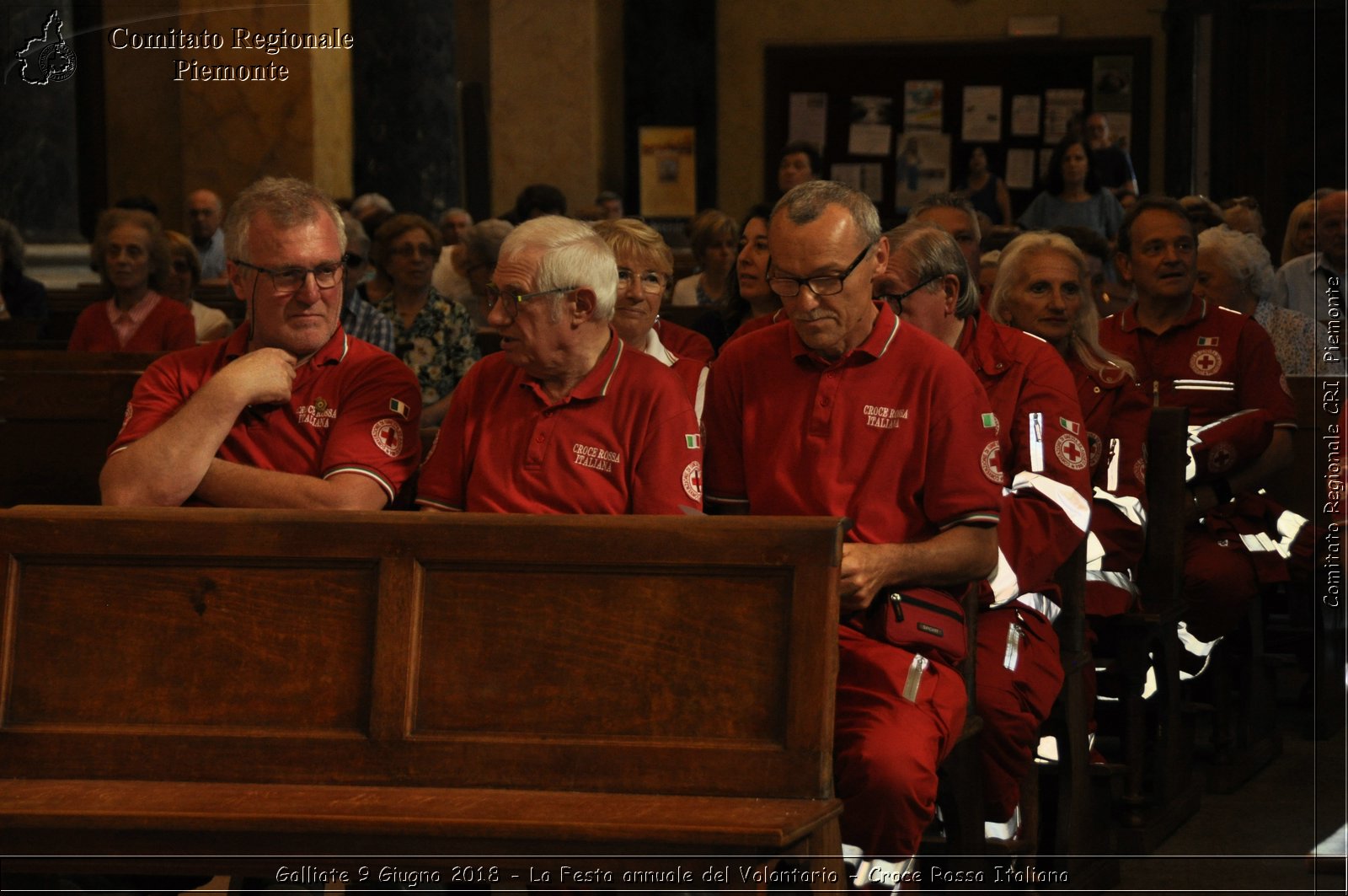 Galliate 9 Giugno 2018 - La Festa annuale del Volontario - Croce Rossa Italiana- Comitato Regionale del Piemonte